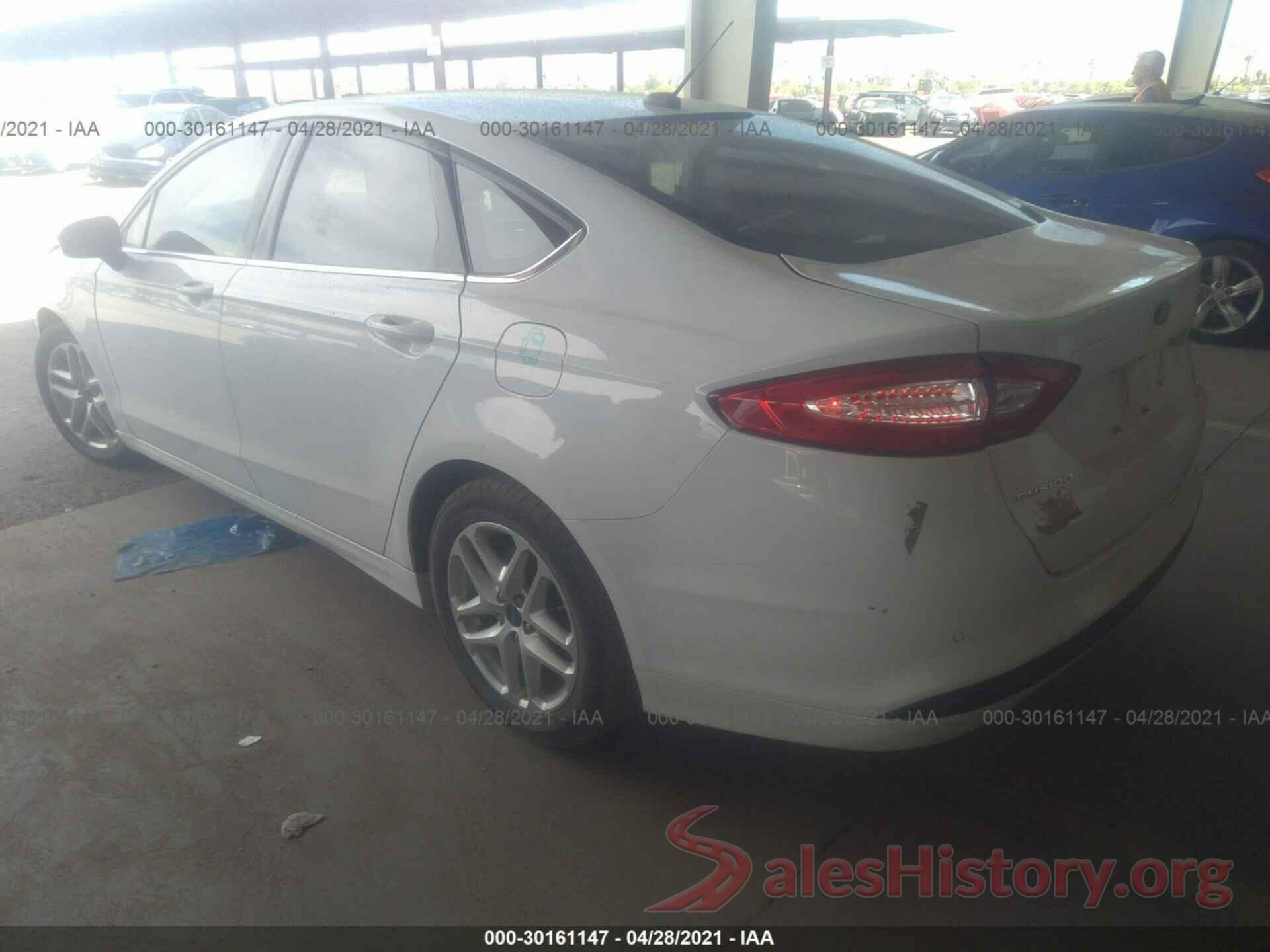 3FA6P0HD6GR123220 2016 FORD FUSION