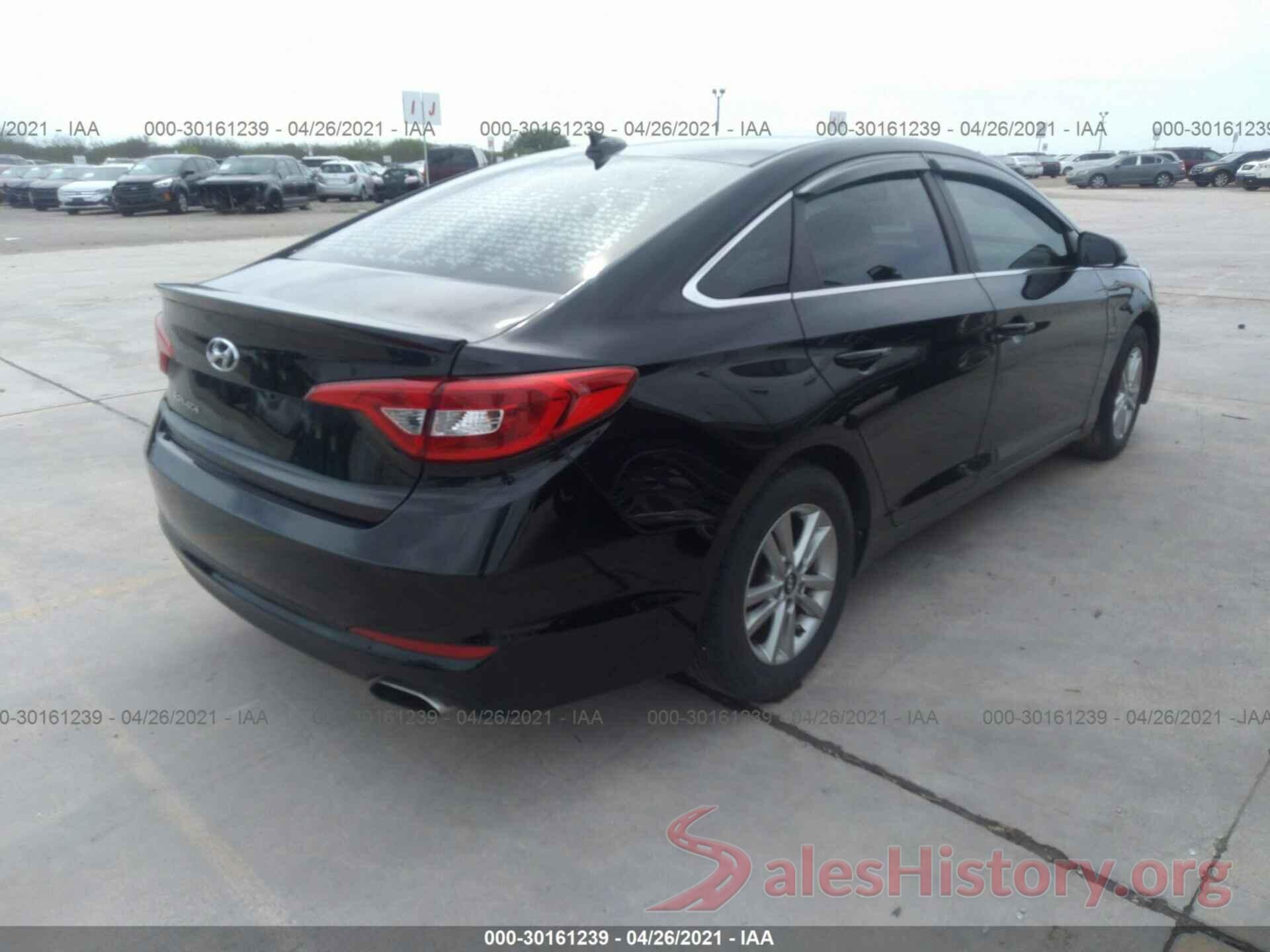 5NPE24AF9HH501395 2017 HYUNDAI SONATA