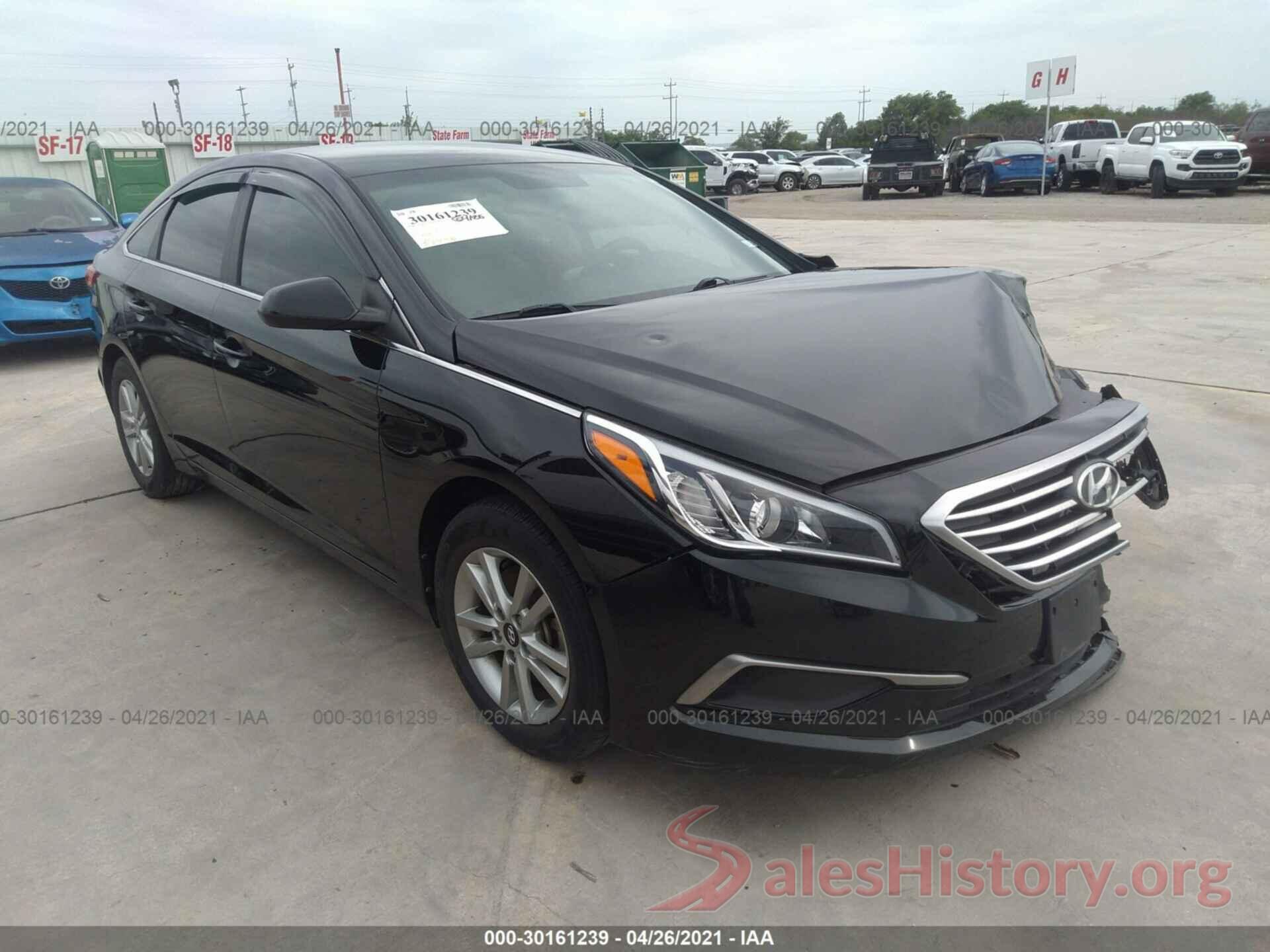 5NPE24AF9HH501395 2017 HYUNDAI SONATA