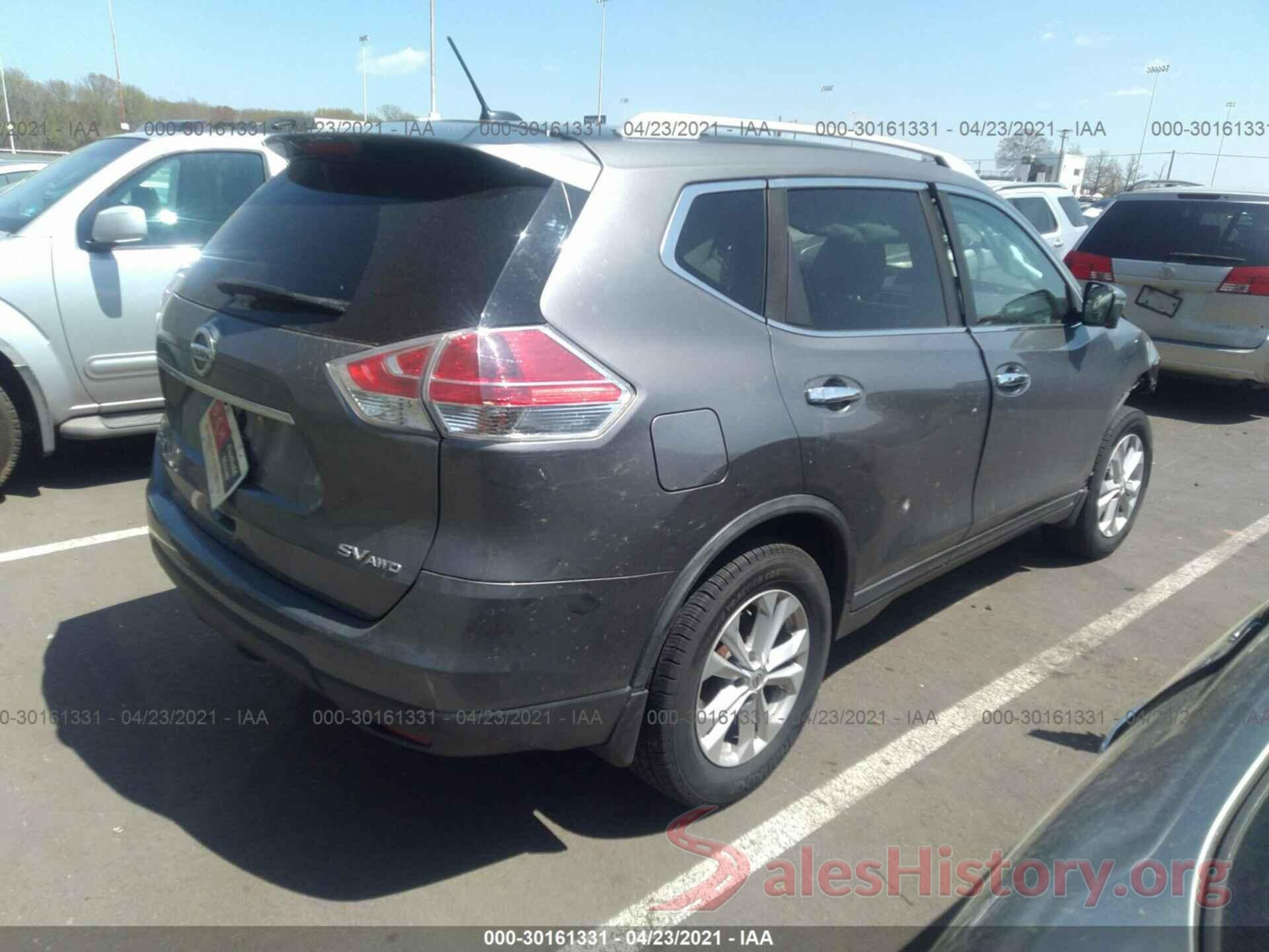 KNMAT2MV6GP679206 2016 NISSAN ROGUE