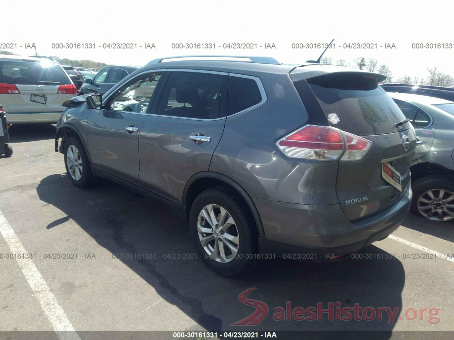 KNMAT2MV6GP679206 2016 NISSAN ROGUE