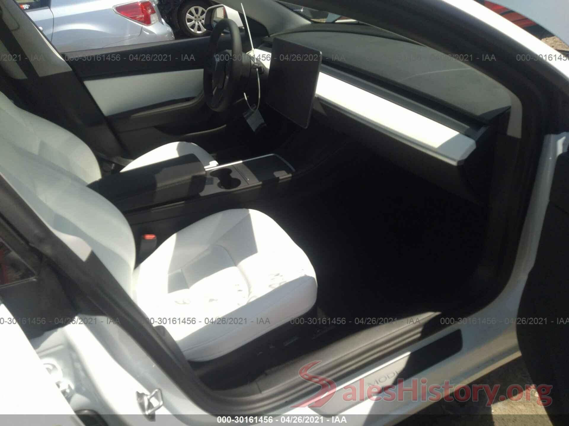 5YJ3E1EA0MF908543 2021 TESLA MODEL 3