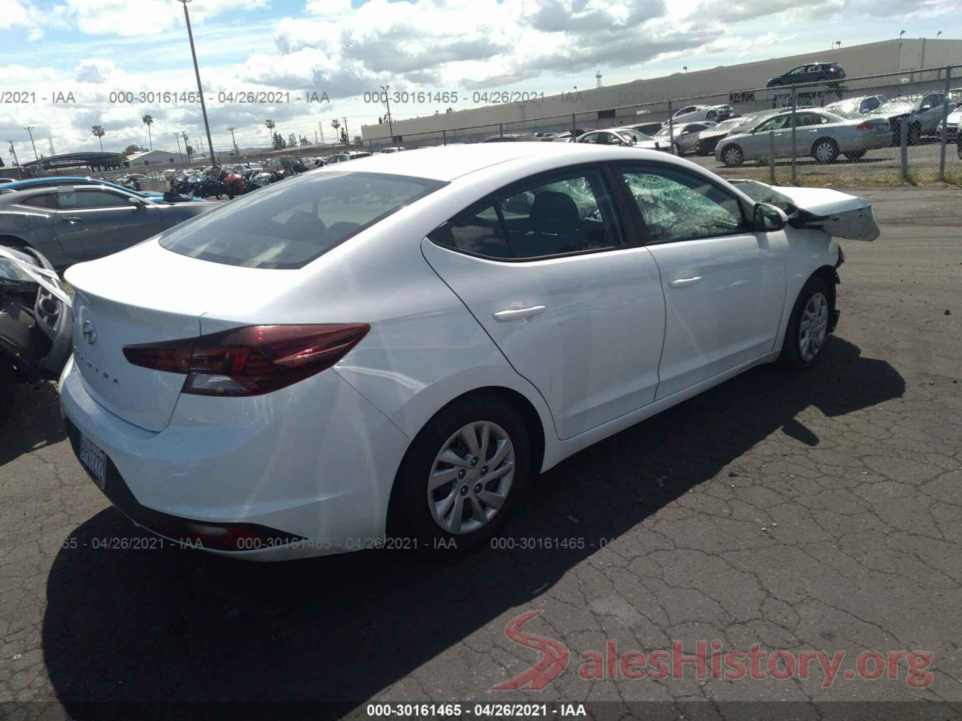 5NPD74LF8LH596342 2020 HYUNDAI ELANTRA