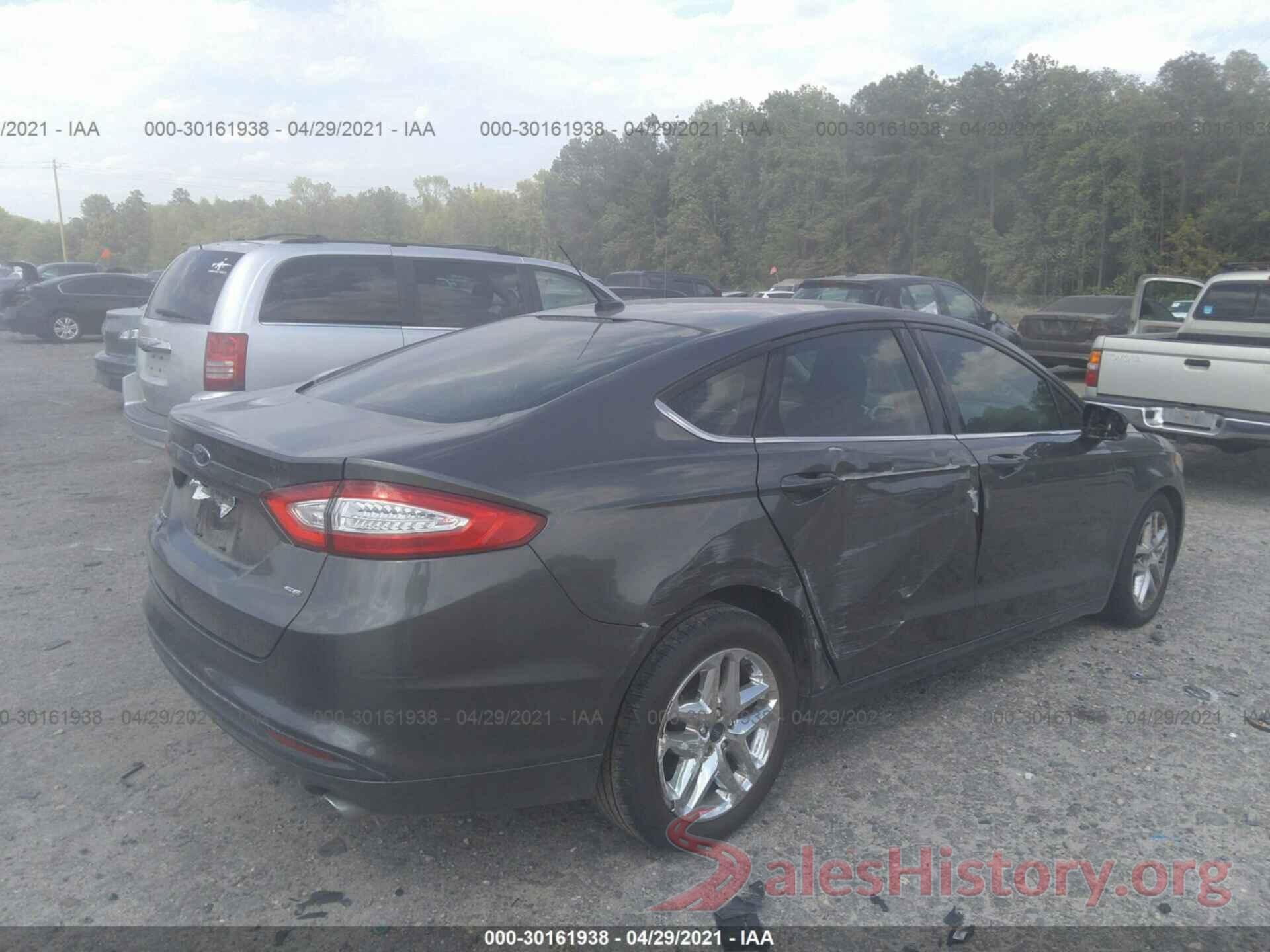 1FA6P0H71G5105205 2016 FORD FUSION