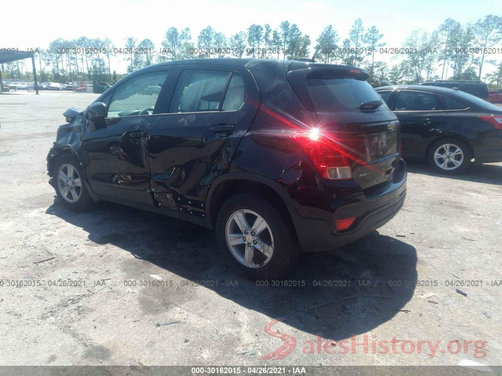 3GNCJKSB6LL337873 2020 CHEVROLET TRAX