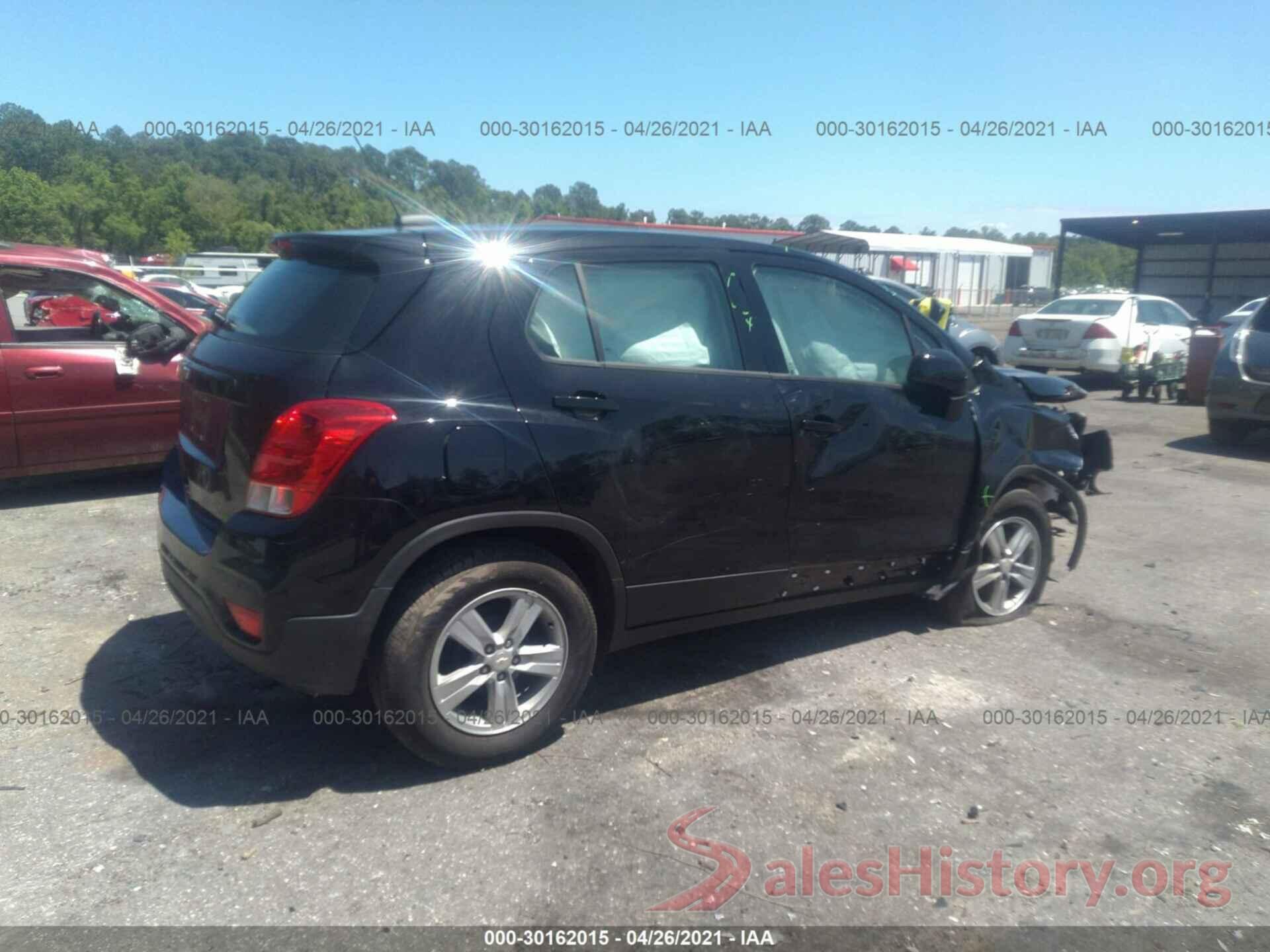 3GNCJKSB6LL337873 2020 CHEVROLET TRAX