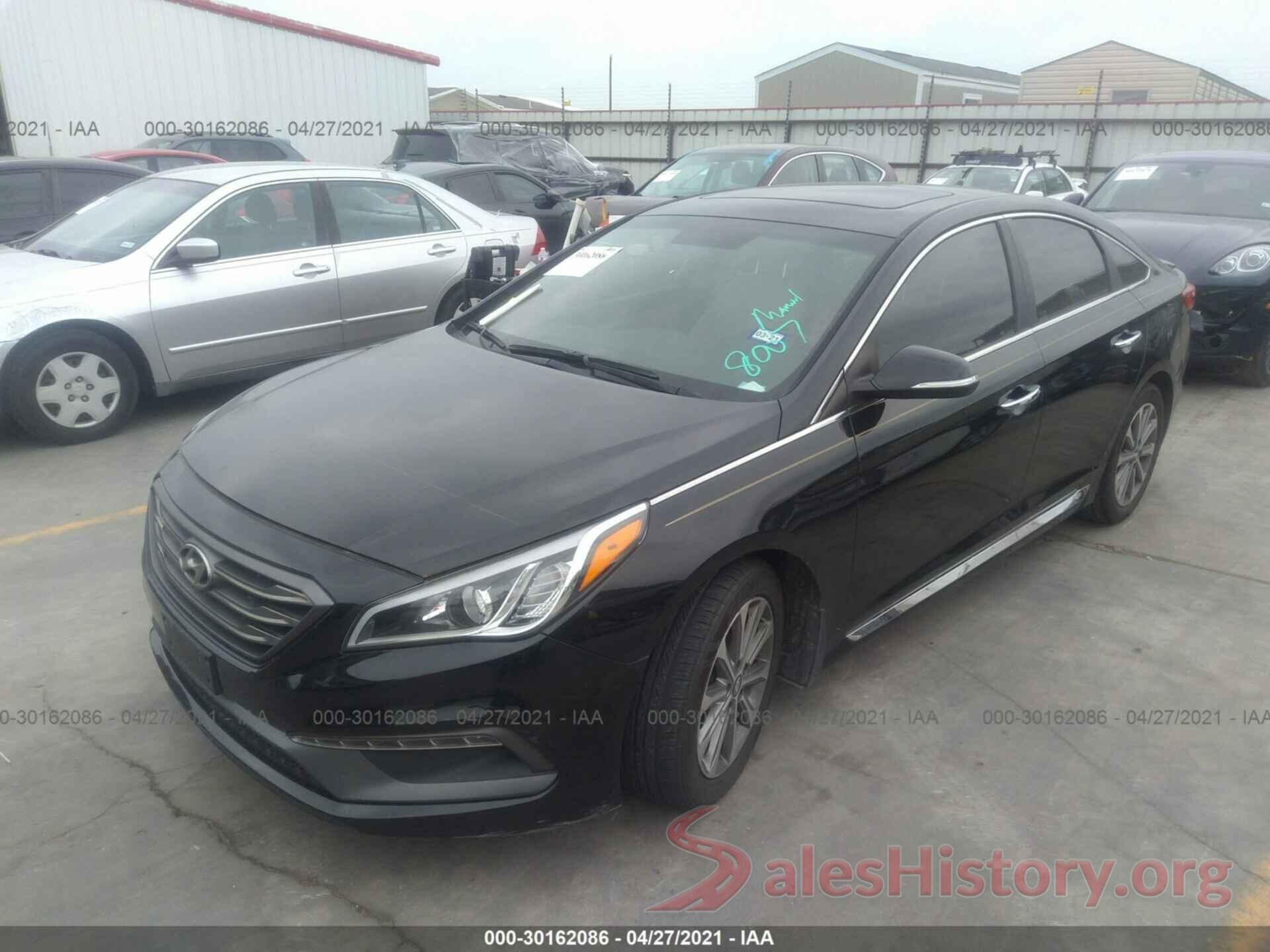 5NPE34AF3HH527343 2017 HYUNDAI SONATA