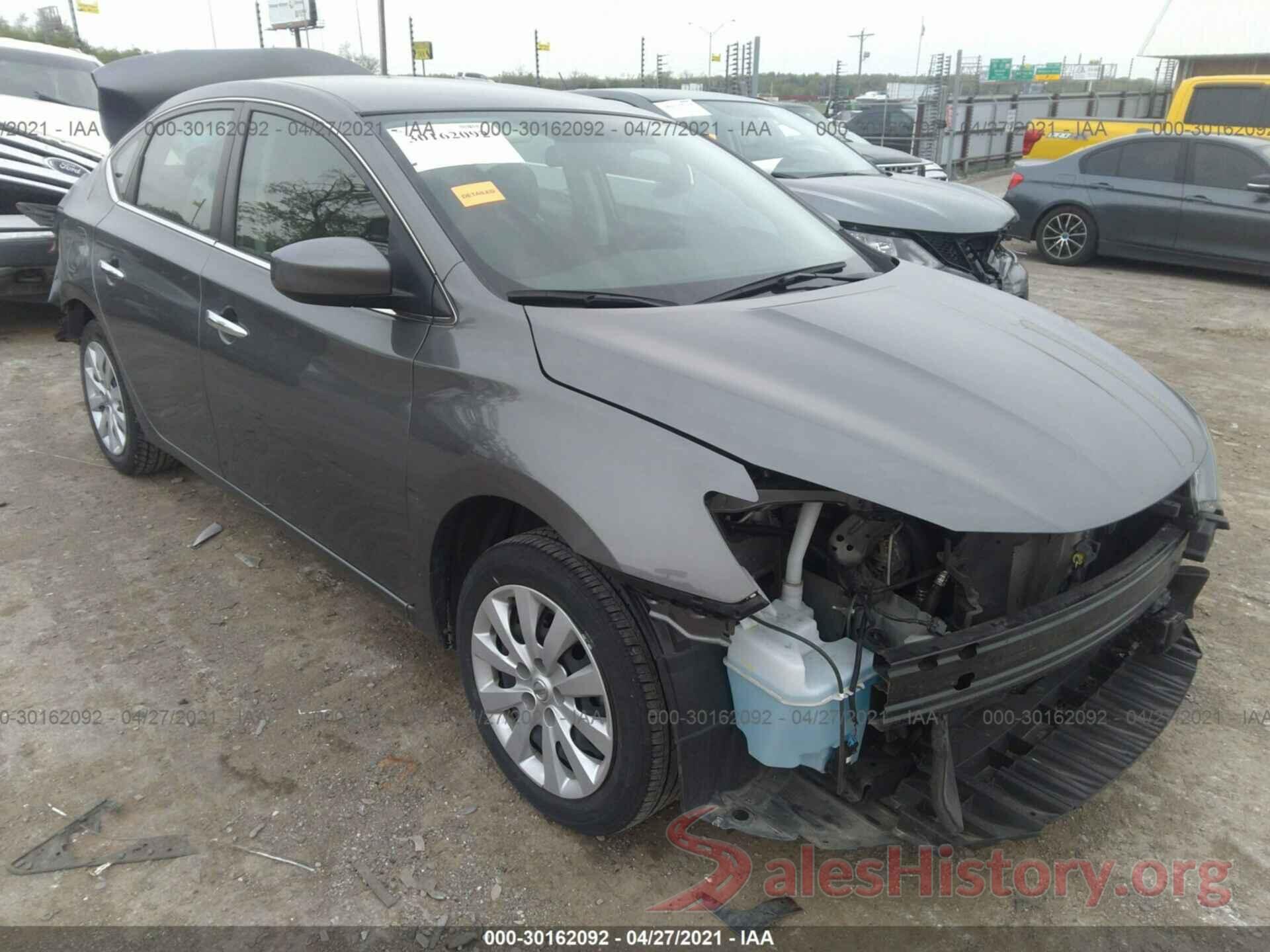 3N1AB7AP8KY367260 2019 NISSAN SENTRA