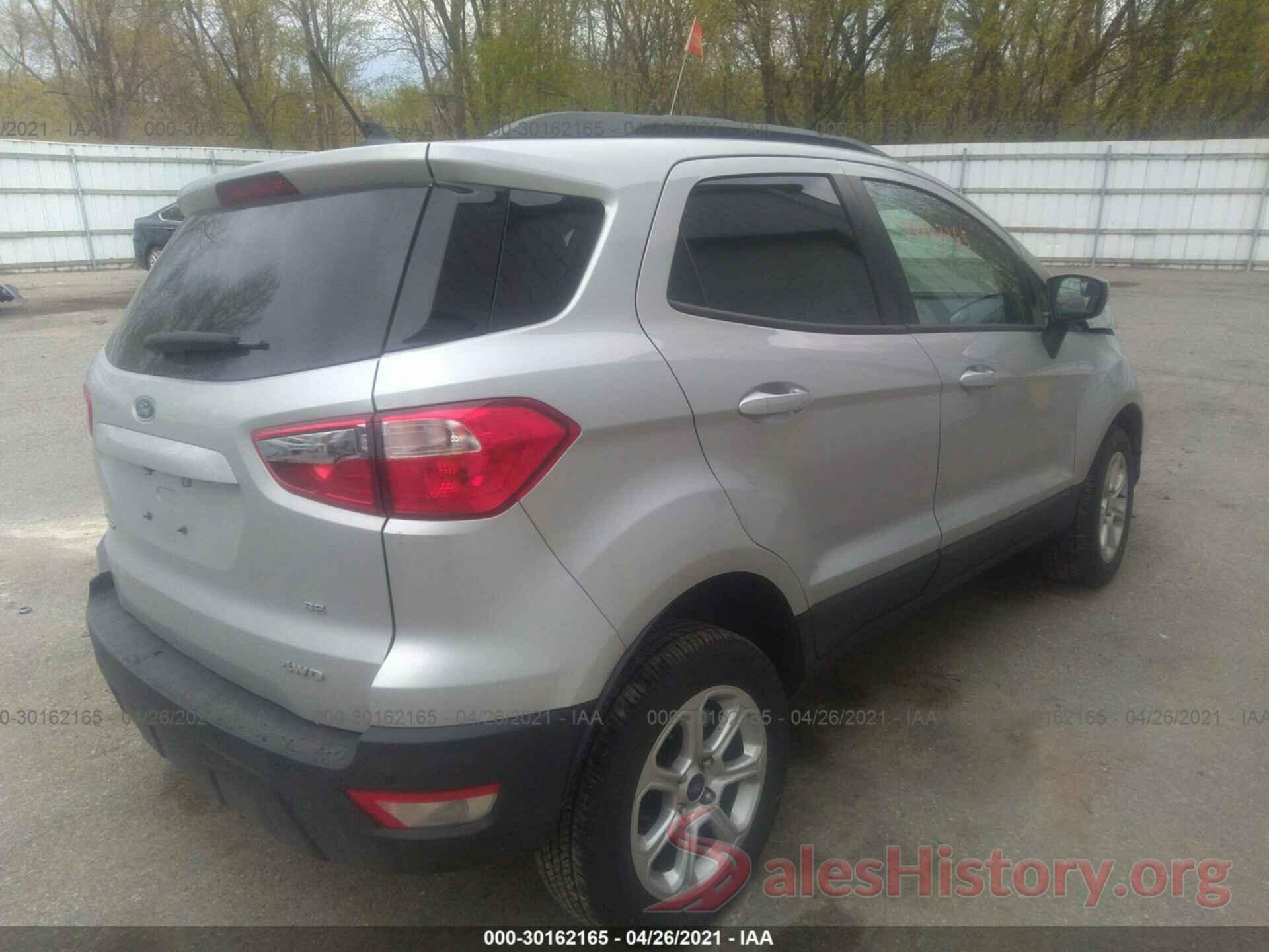 MAJ6S3GL6LC316226 2020 FORD ECOSPORT