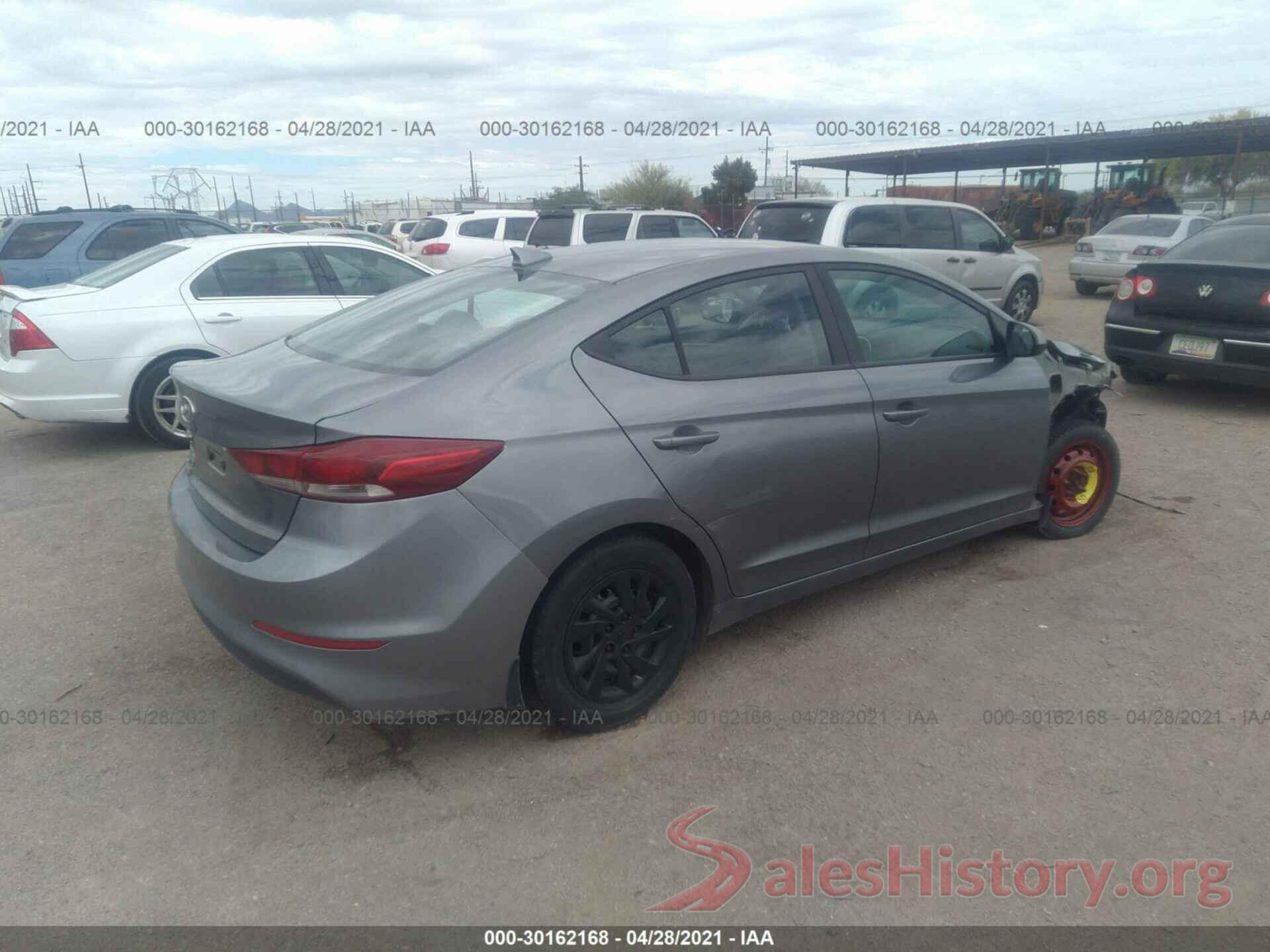 KMHD74LF4HU394915 2017 HYUNDAI ELANTRA