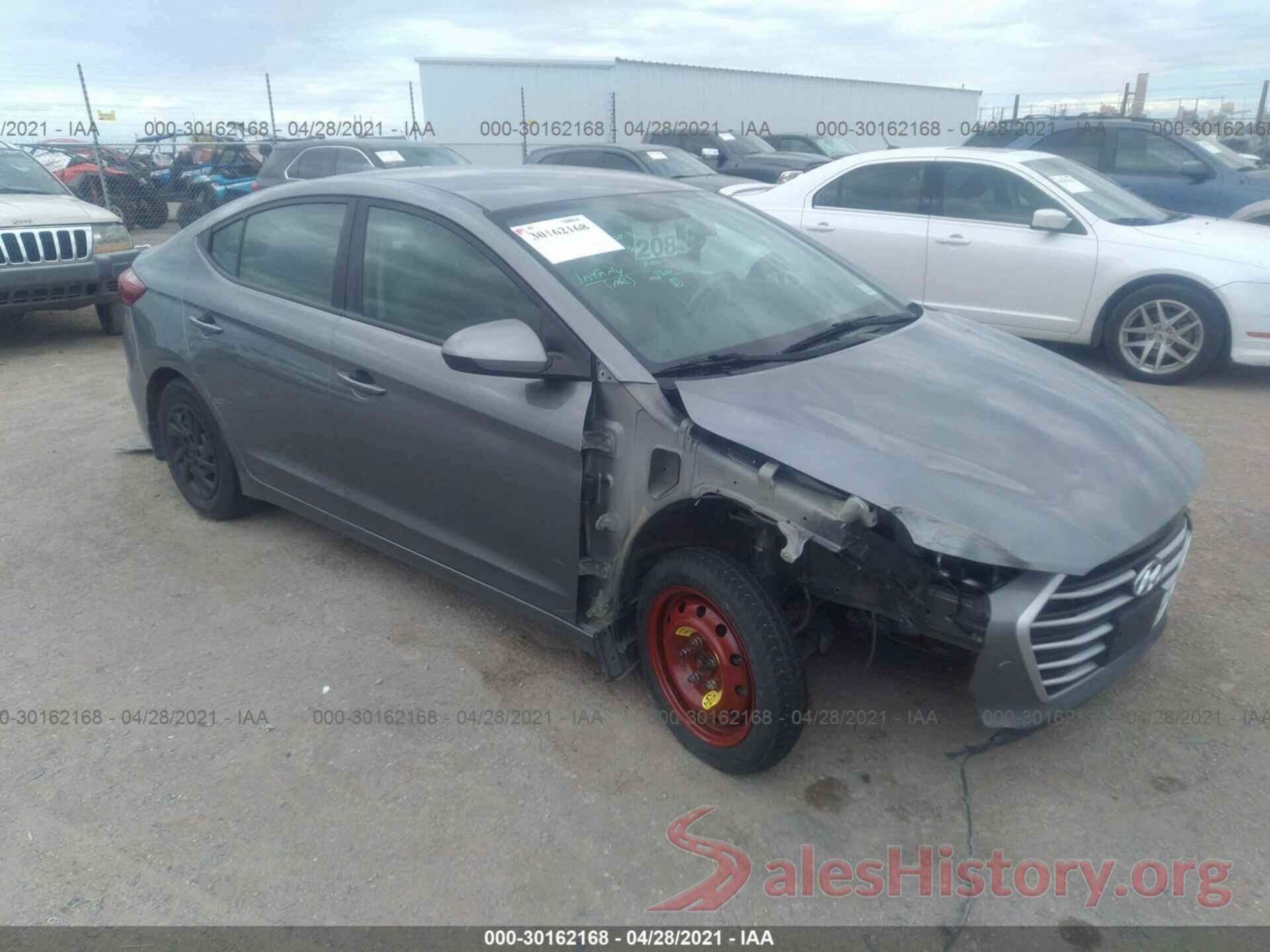 KMHD74LF4HU394915 2017 HYUNDAI ELANTRA