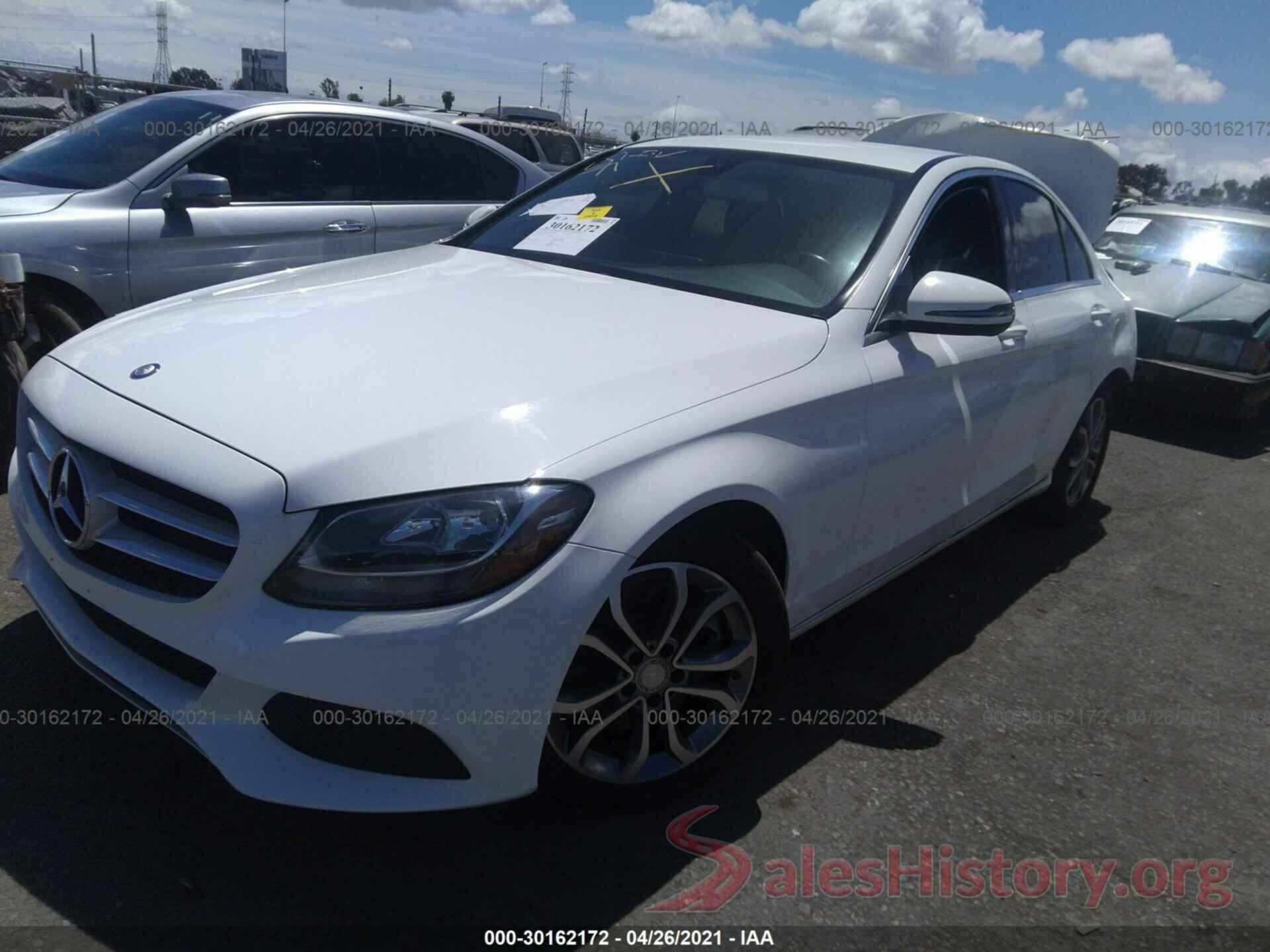 55SWF4JB8GU178992 2016 MERCEDES-BENZ C-CLASS