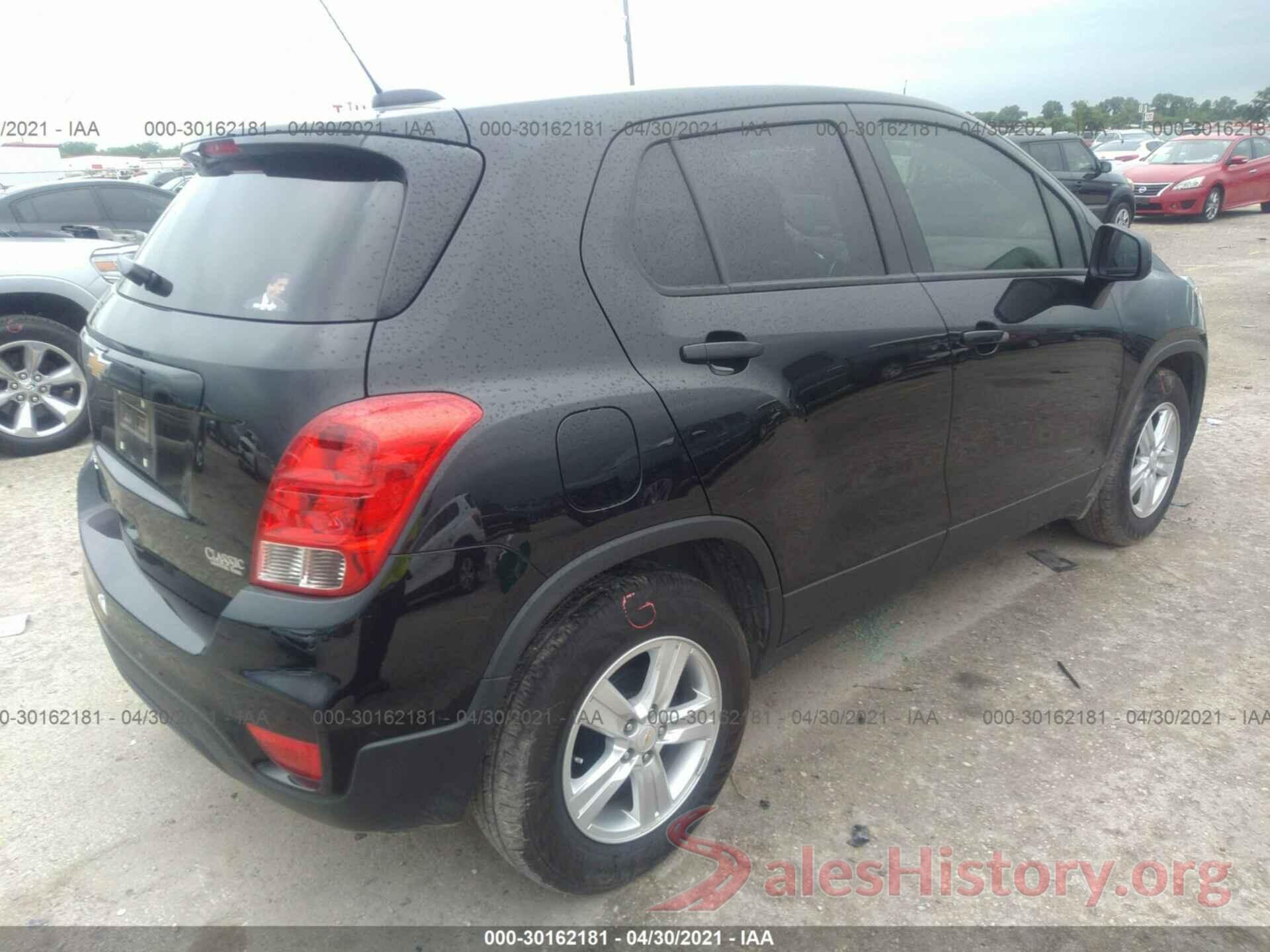 KL7CJKSB5LB041072 2020 CHEVROLET TRAX