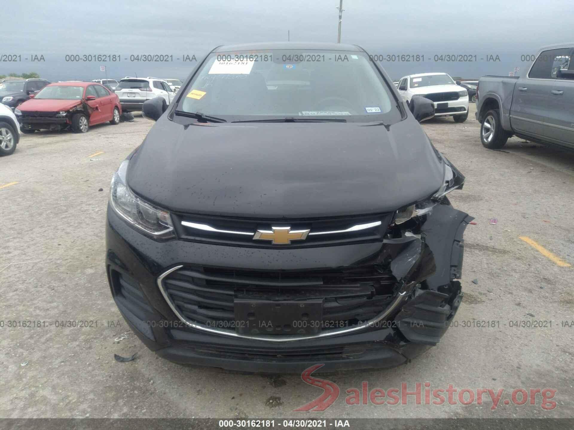 KL7CJKSB5LB041072 2020 CHEVROLET TRAX