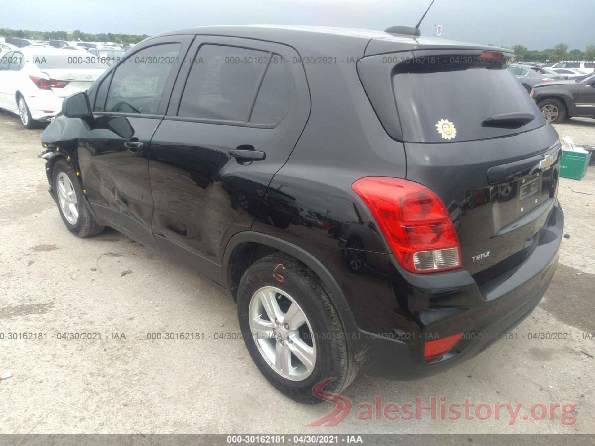 KL7CJKSB5LB041072 2020 CHEVROLET TRAX