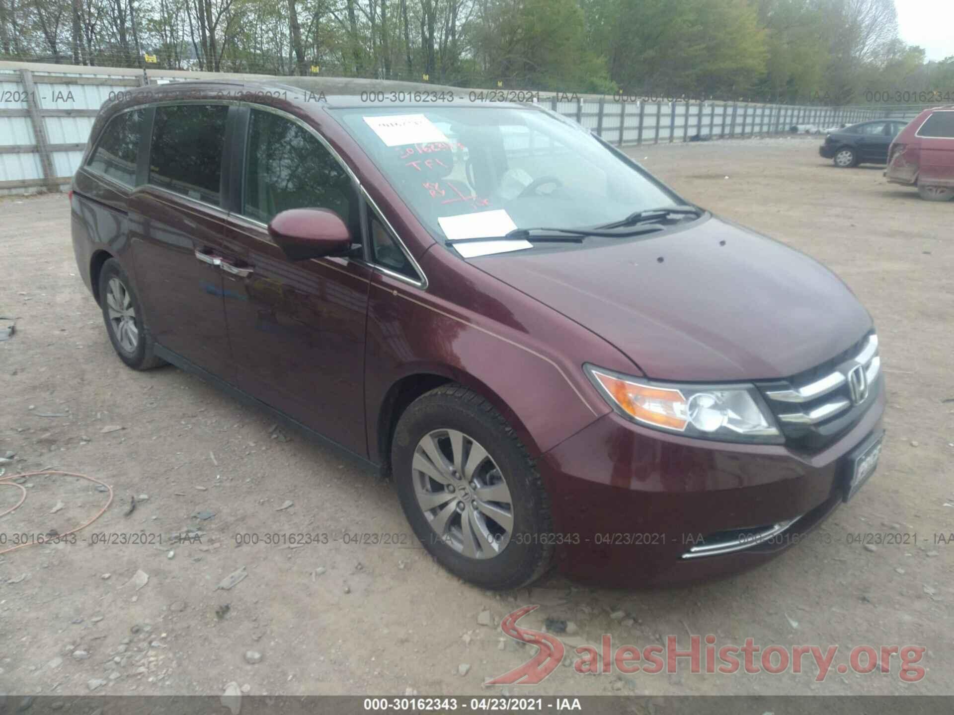 5FNRL5H31GB116913 2016 HONDA ODYSSEY