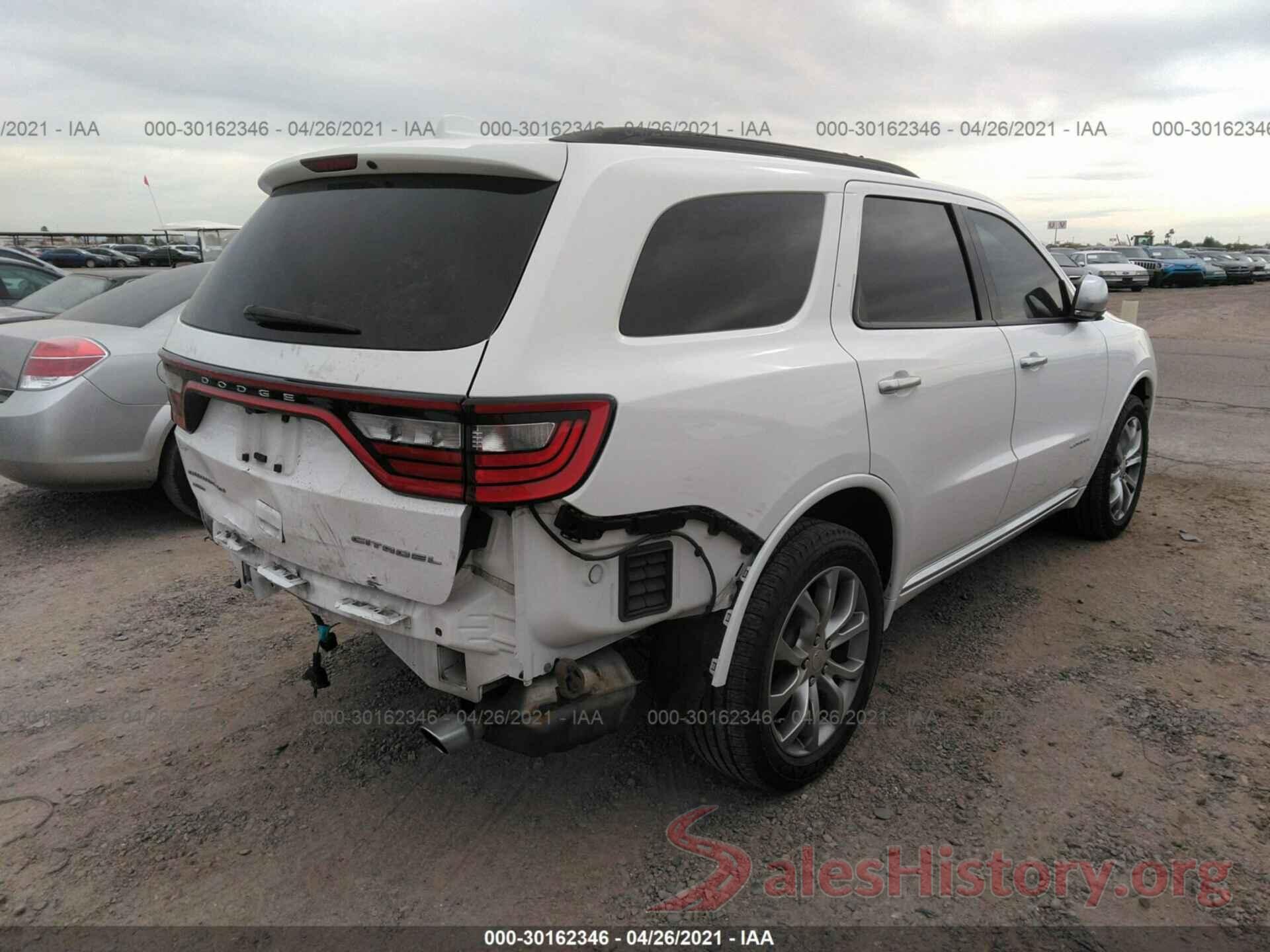 1C4RDJEG9HC627345 2017 DODGE DURANGO