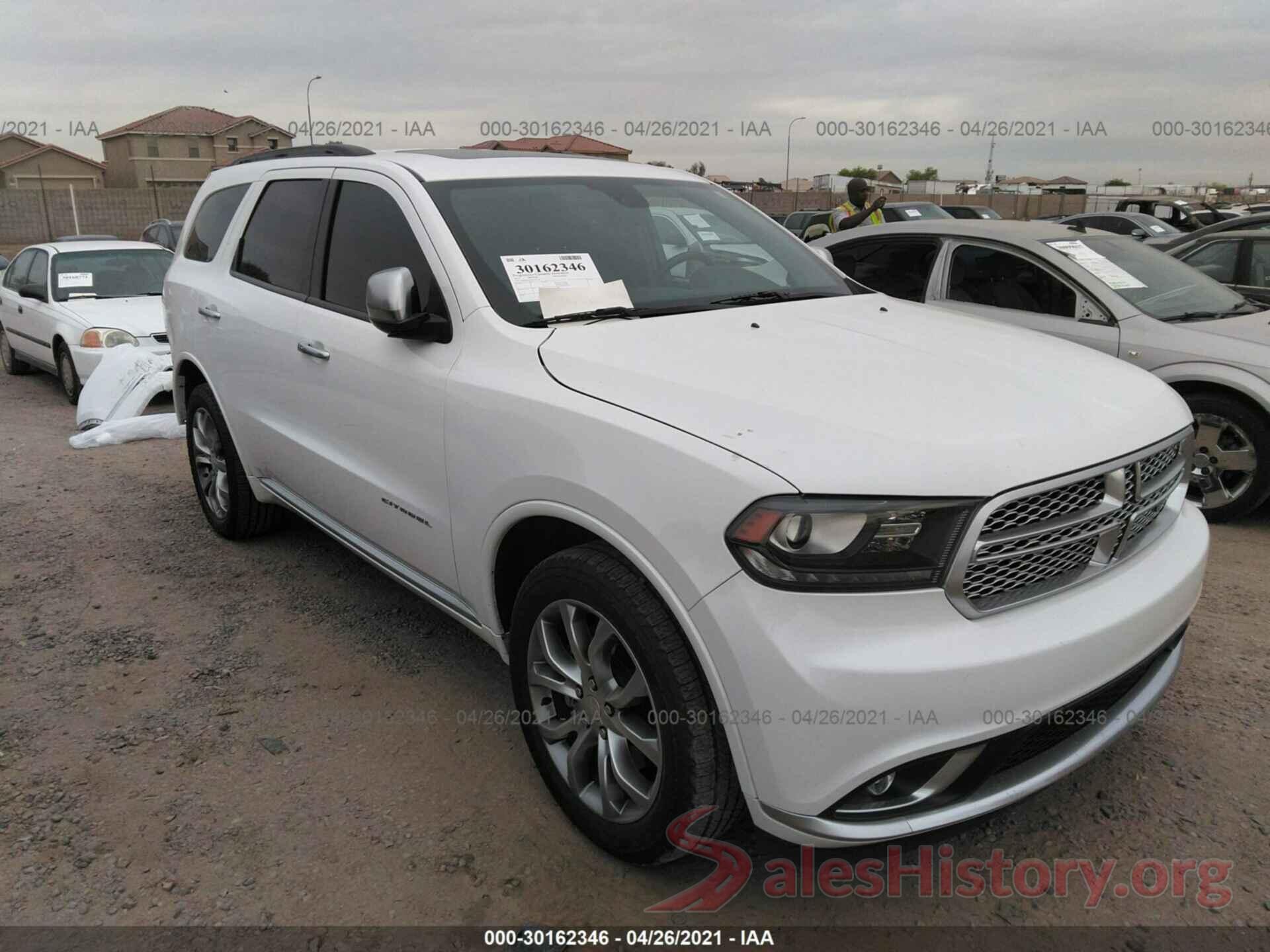 1C4RDJEG9HC627345 2017 DODGE DURANGO