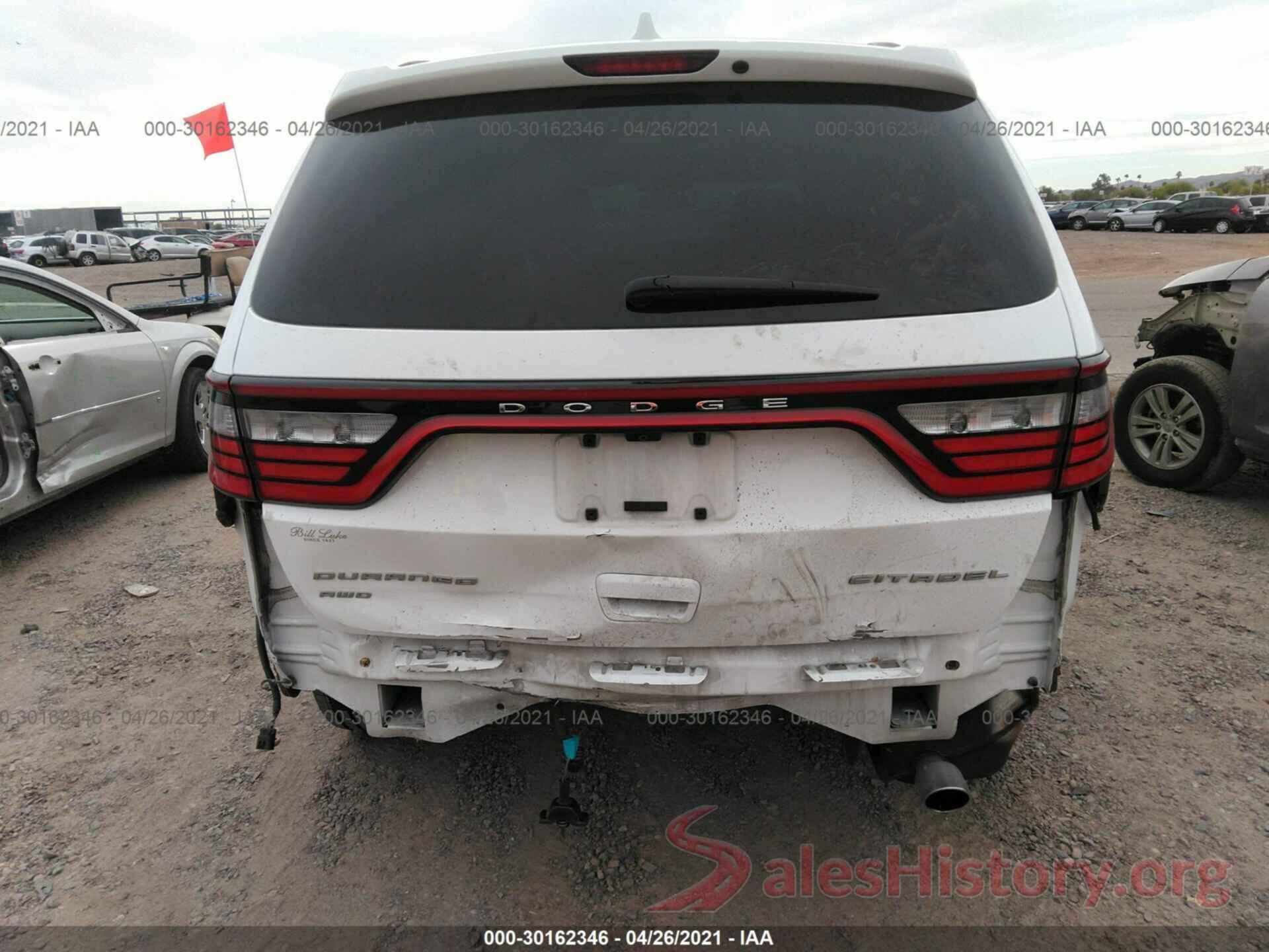 1C4RDJEG9HC627345 2017 DODGE DURANGO