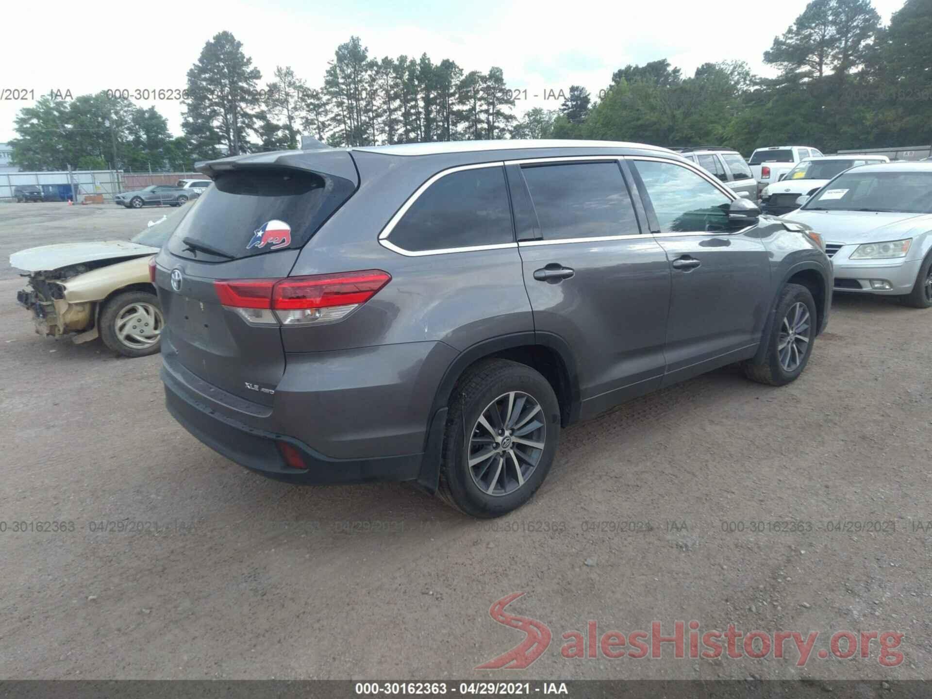 5TDJZRFHXHS385104 2017 TOYOTA HIGHLANDER