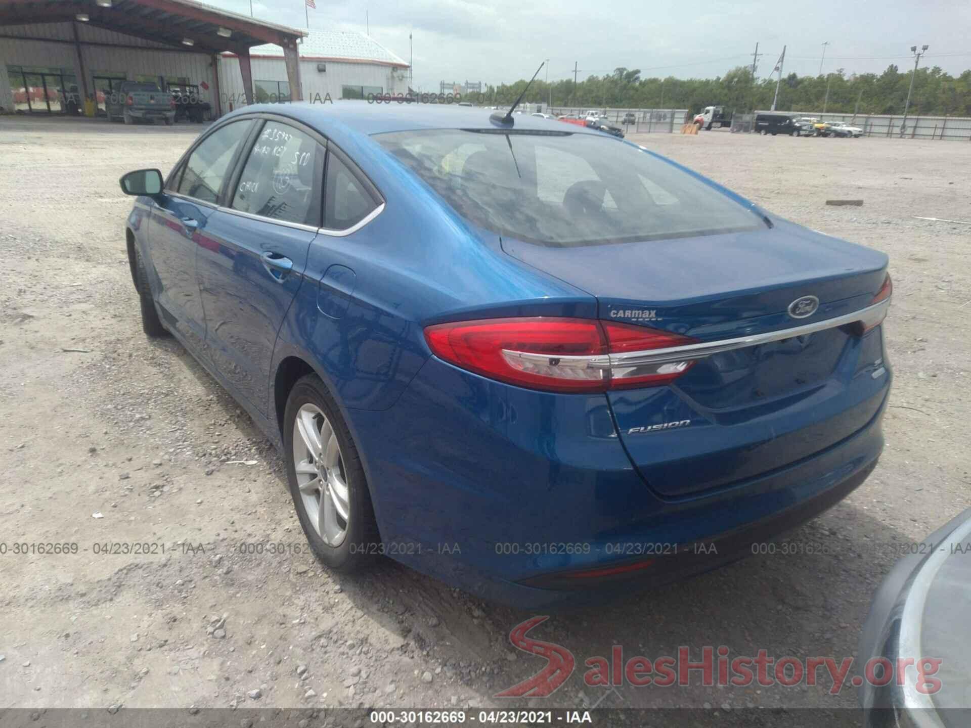 3FA6P0HD3JR208118 2018 FORD FUSION