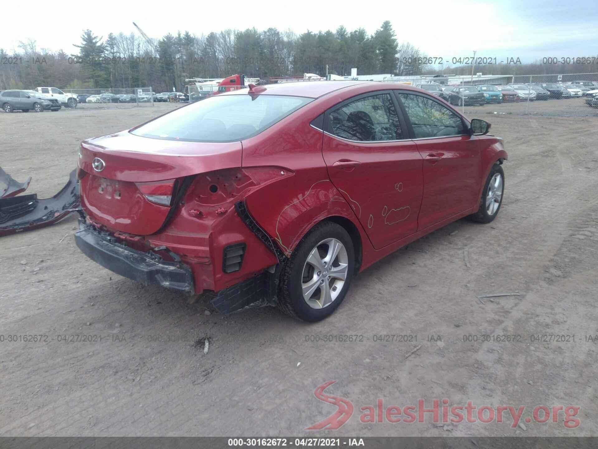 KMHDH4AE2GU546082 2016 HYUNDAI ELANTRA