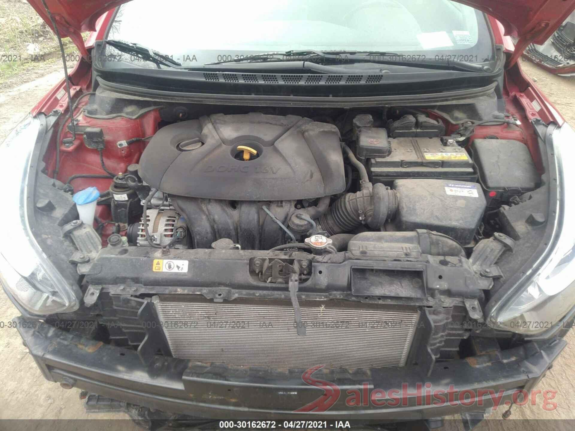 KMHDH4AE2GU546082 2016 HYUNDAI ELANTRA