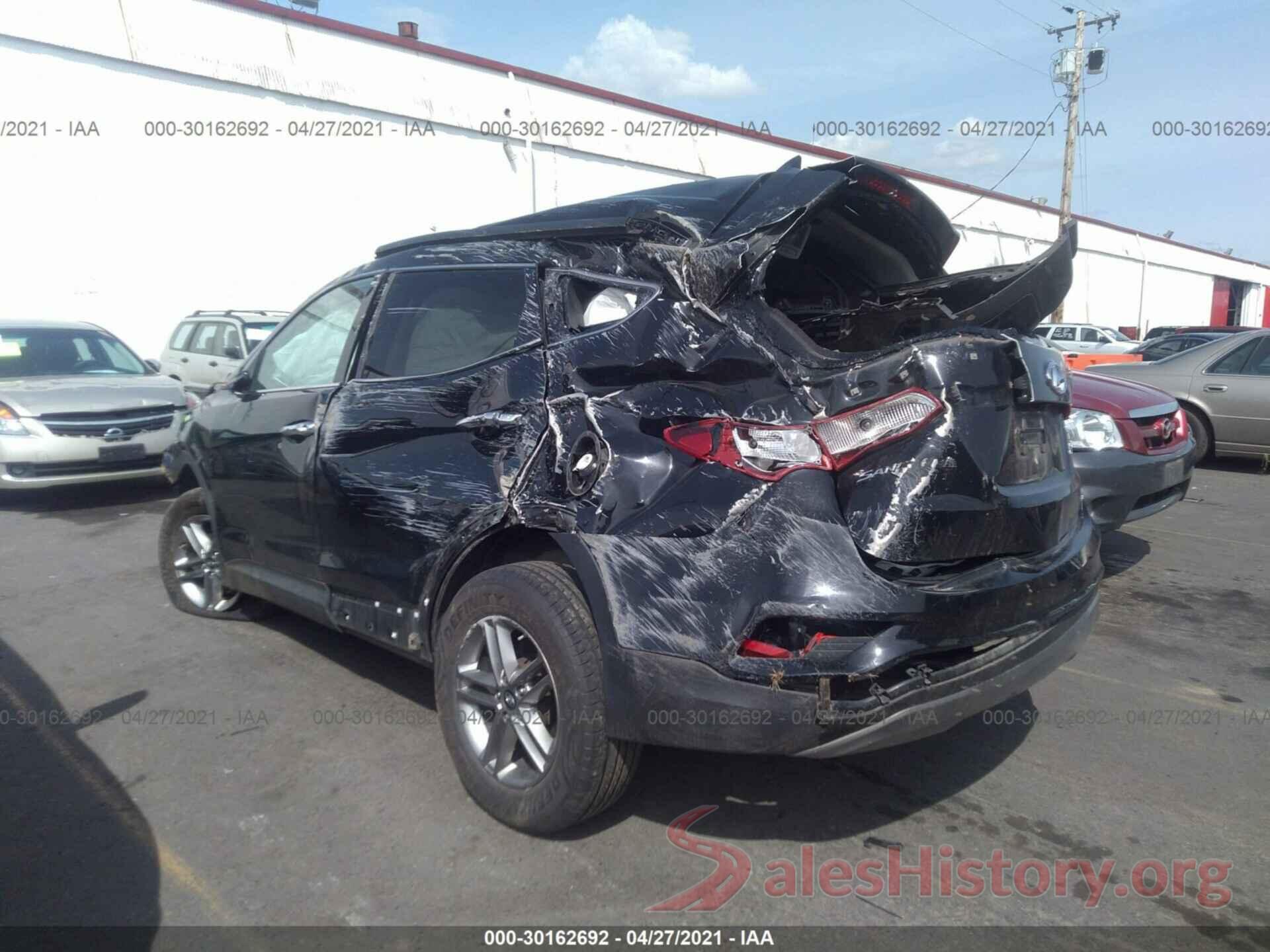 5NMZU3LB2HH043101 2017 HYUNDAI SANTA FE SPORT