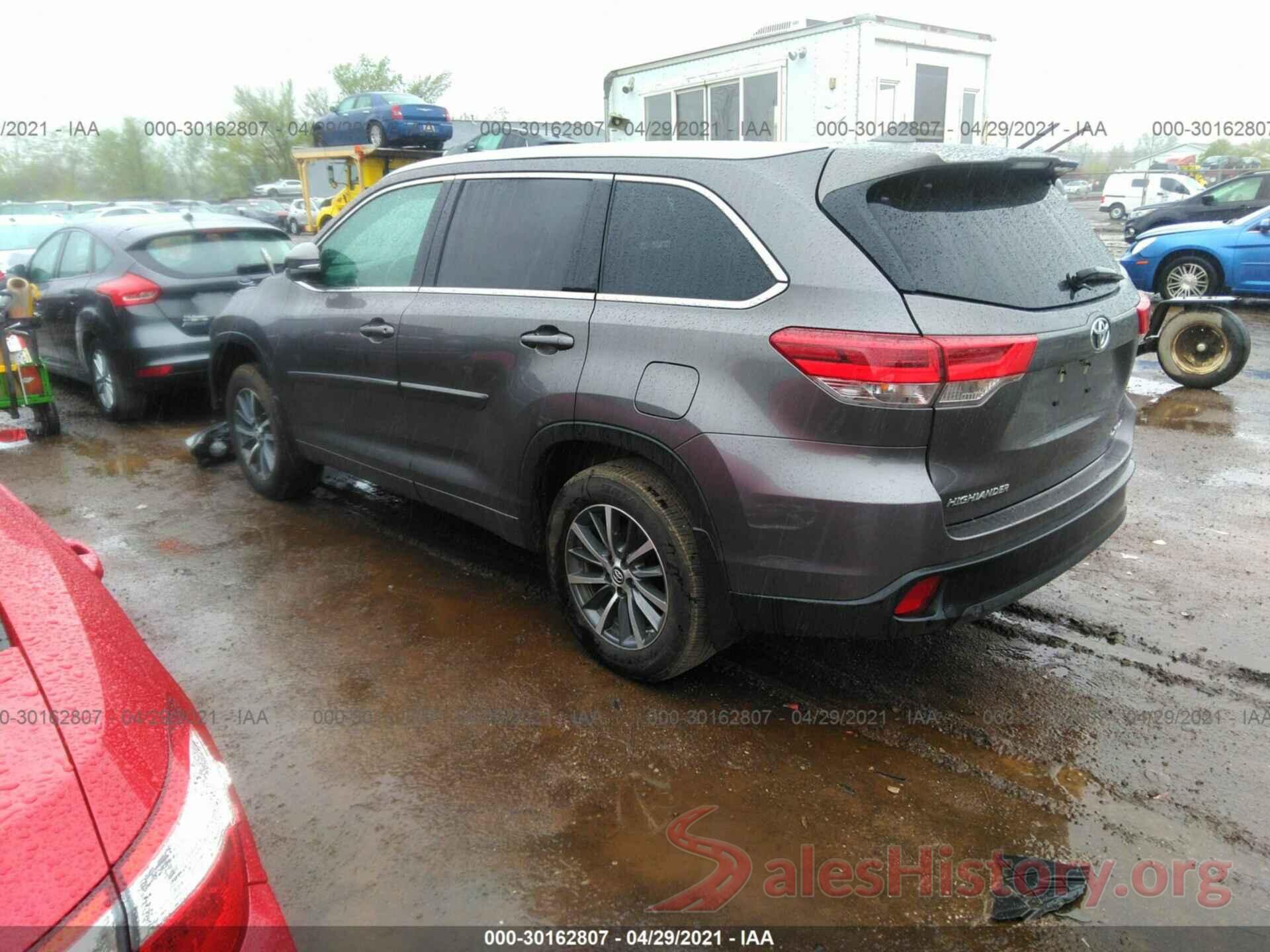 5TDJZRFH0HS508019 2017 TOYOTA HIGHLANDER