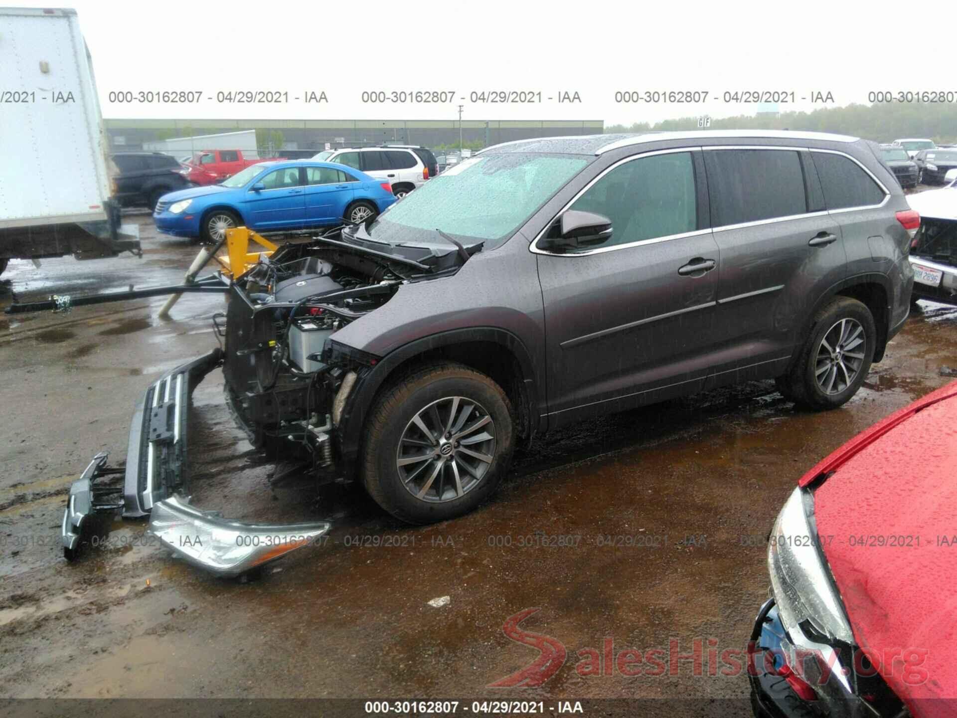 5TDJZRFH0HS508019 2017 TOYOTA HIGHLANDER