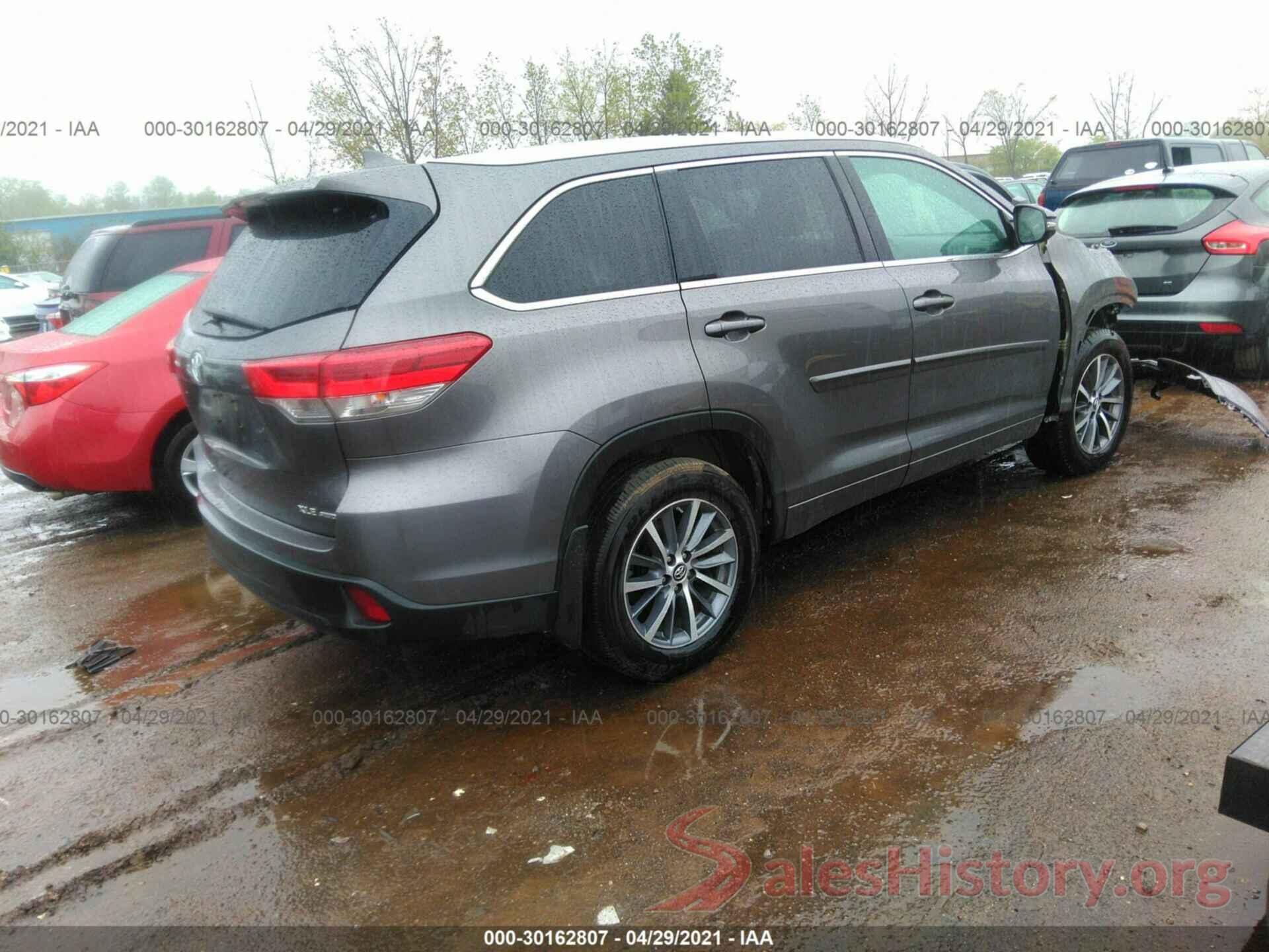 5TDJZRFH0HS508019 2017 TOYOTA HIGHLANDER