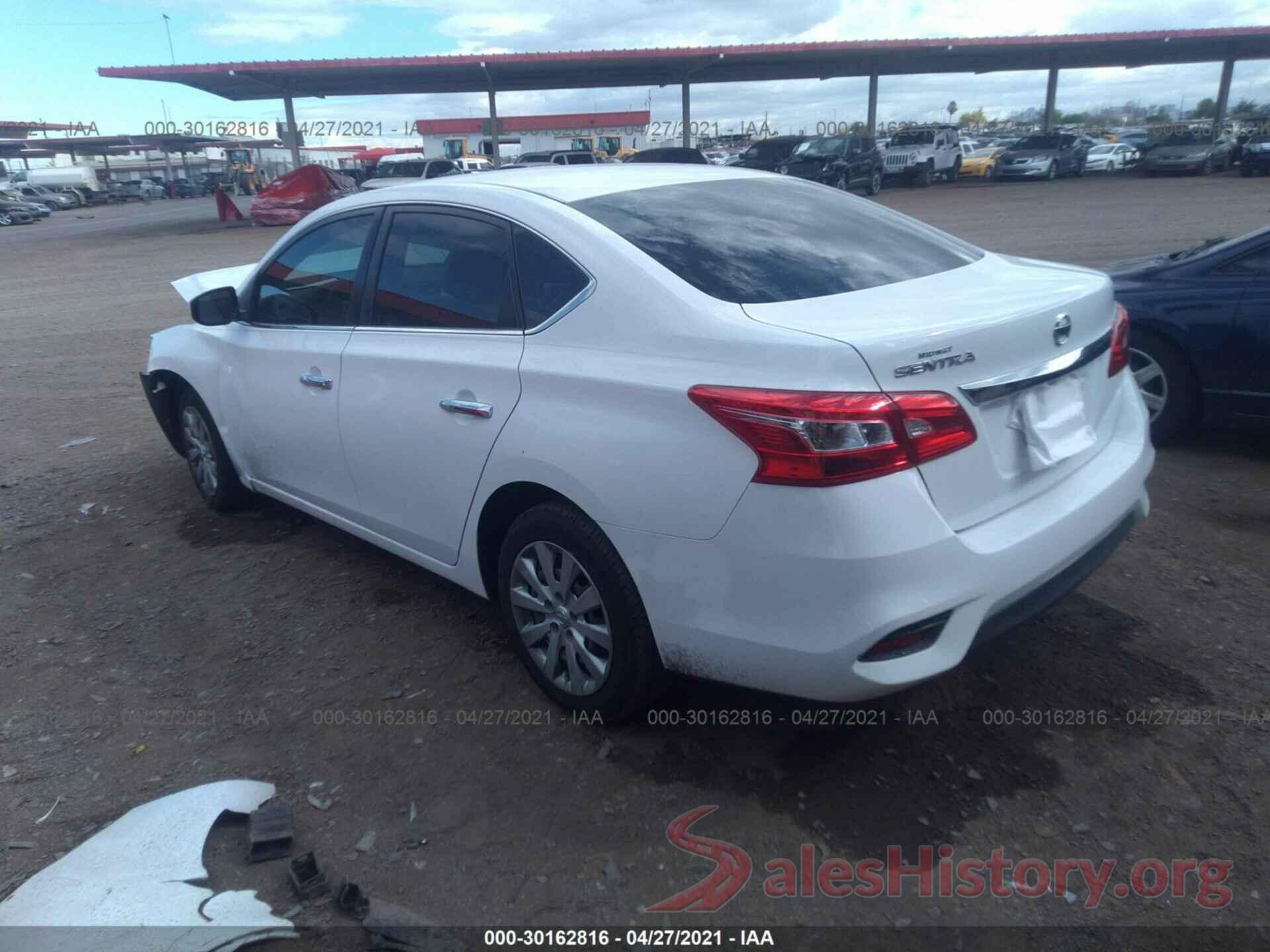 3N1AB7AP0HY367410 2017 NISSAN SENTRA