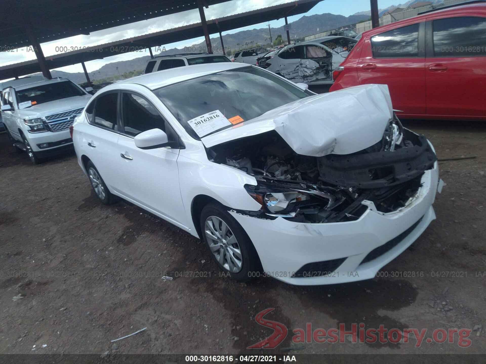 3N1AB7AP0HY367410 2017 NISSAN SENTRA