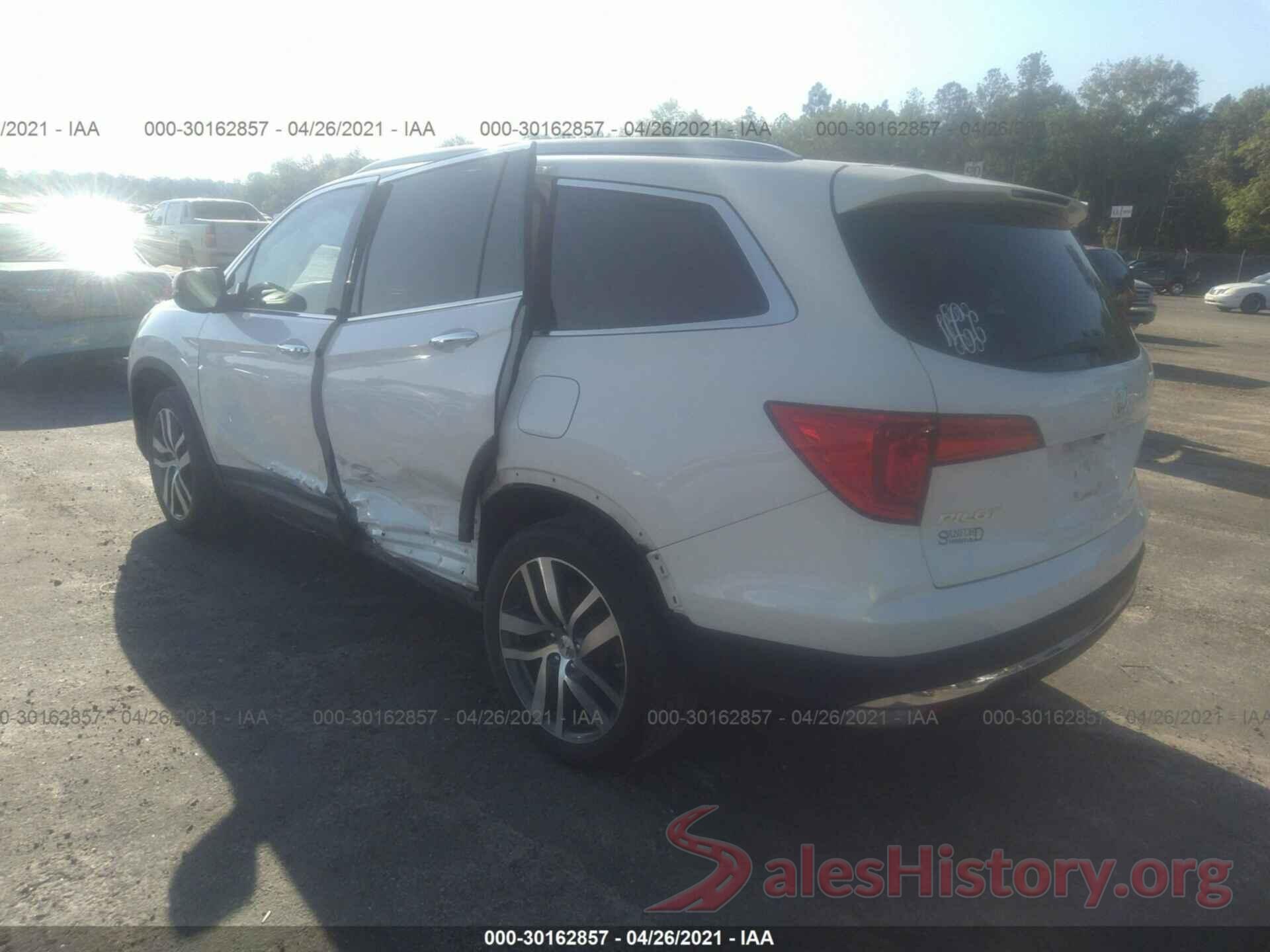 5FNYF6H92GB076953 2016 HONDA PILOT