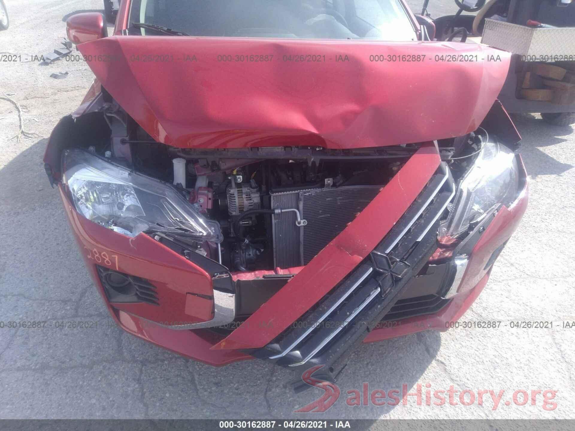 ML32AUHJ7MH002848 2021 MITSUBISHI MIRAGE