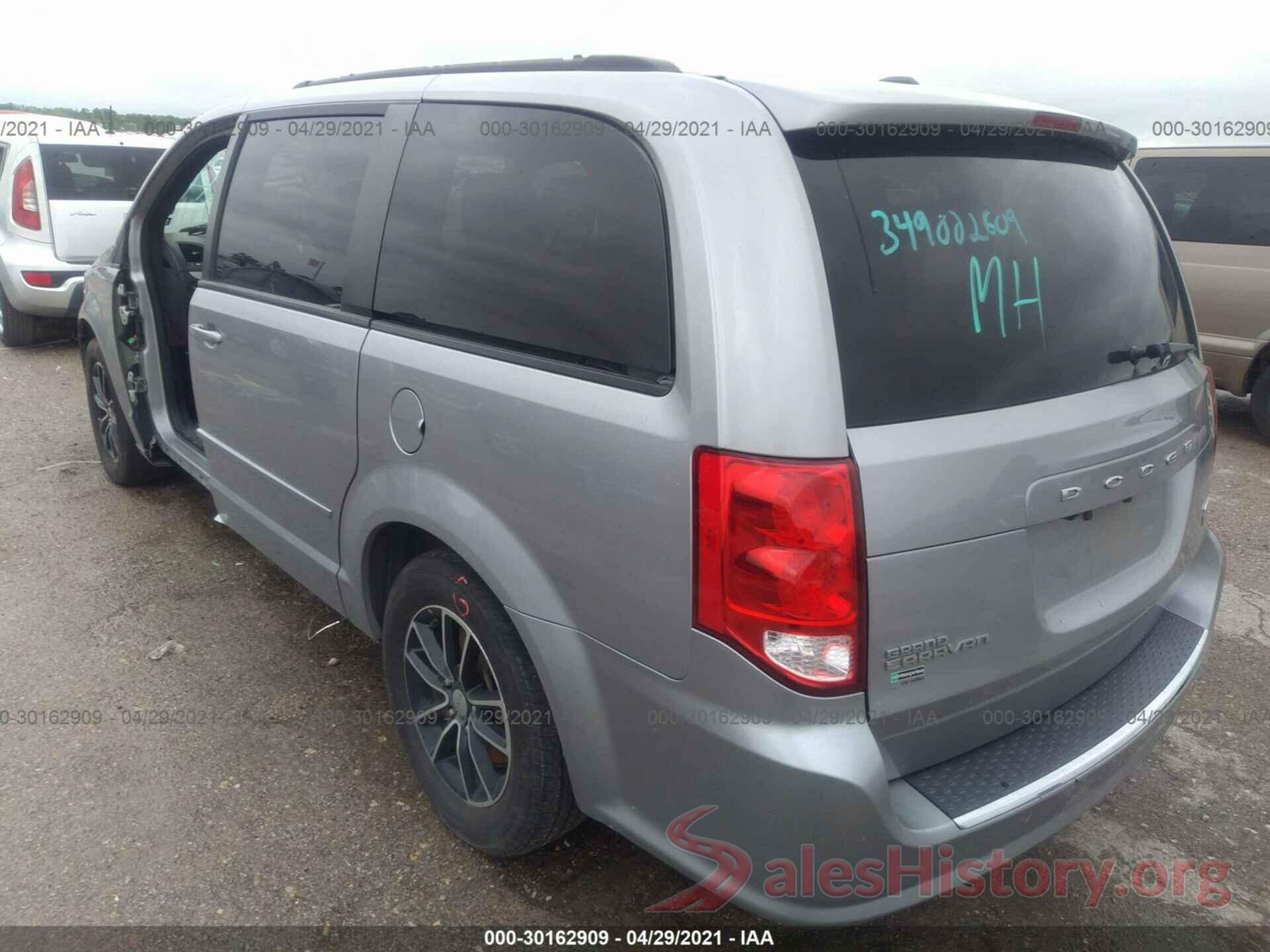 2C4RDGEGXHR737265 2017 DODGE GRAND CARAVAN