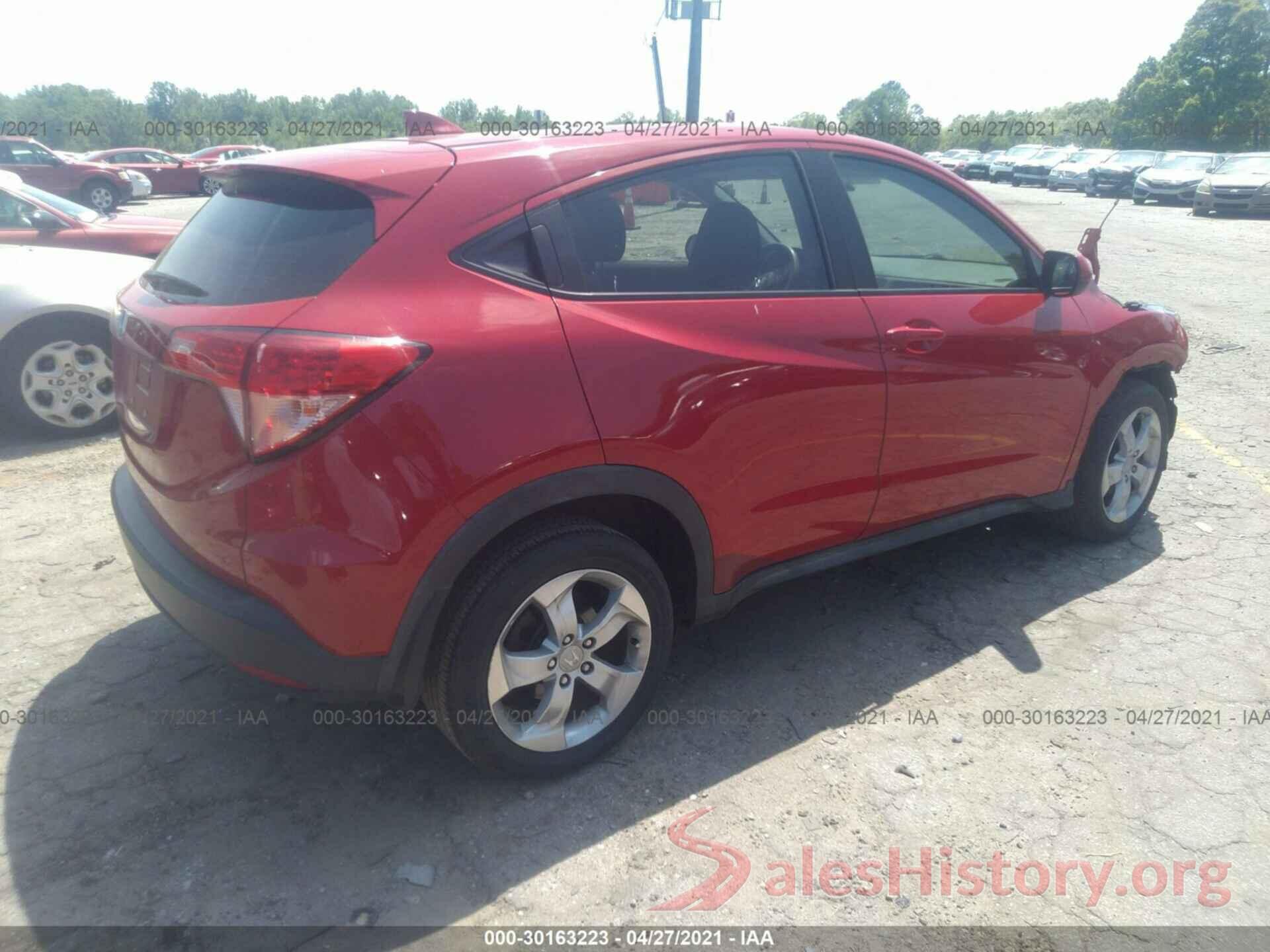 3CZRU5H38GM712197 2016 HONDA HR-V