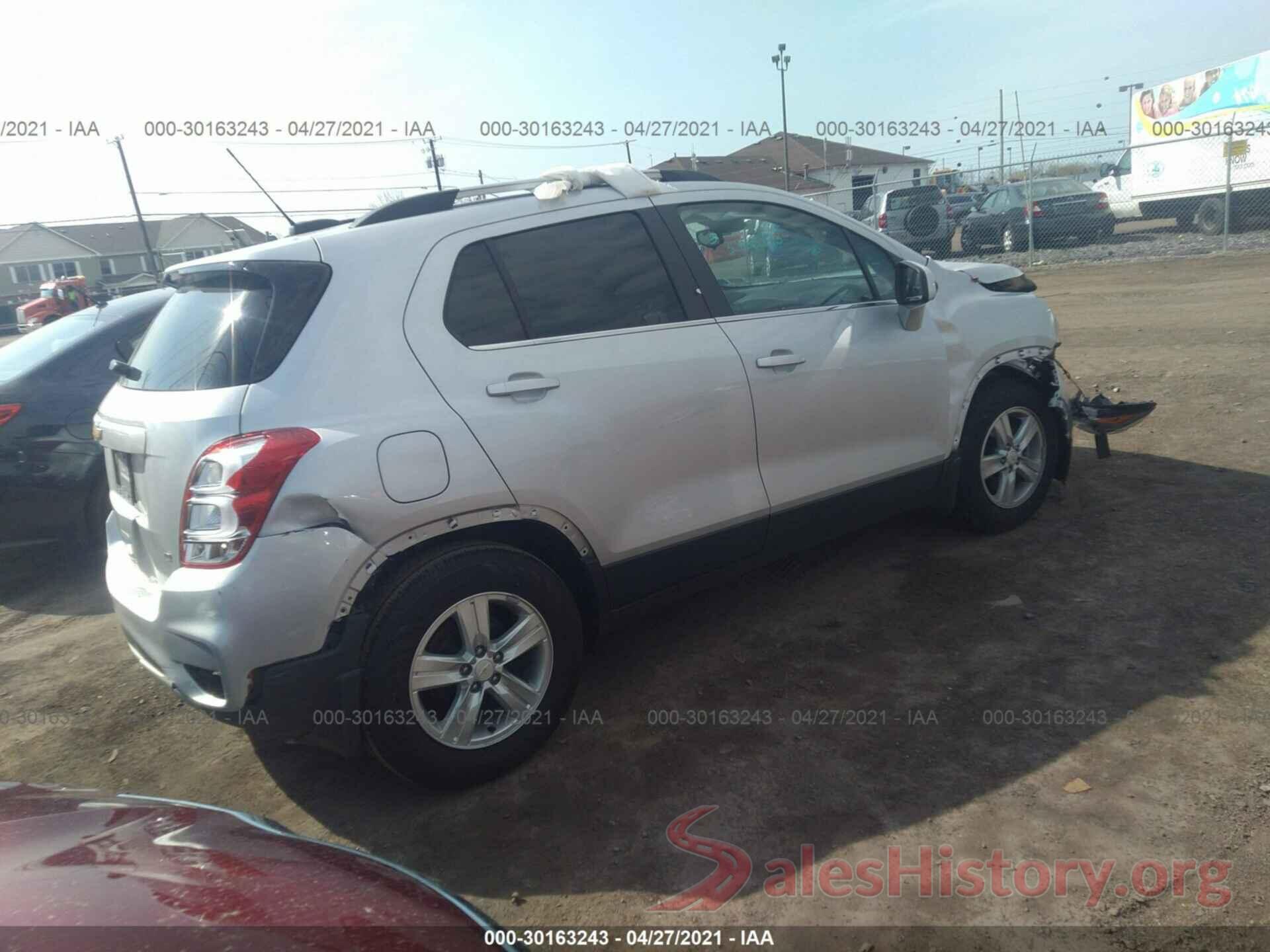 3GNCJLSBXLL193296 2020 CHEVROLET TRAX