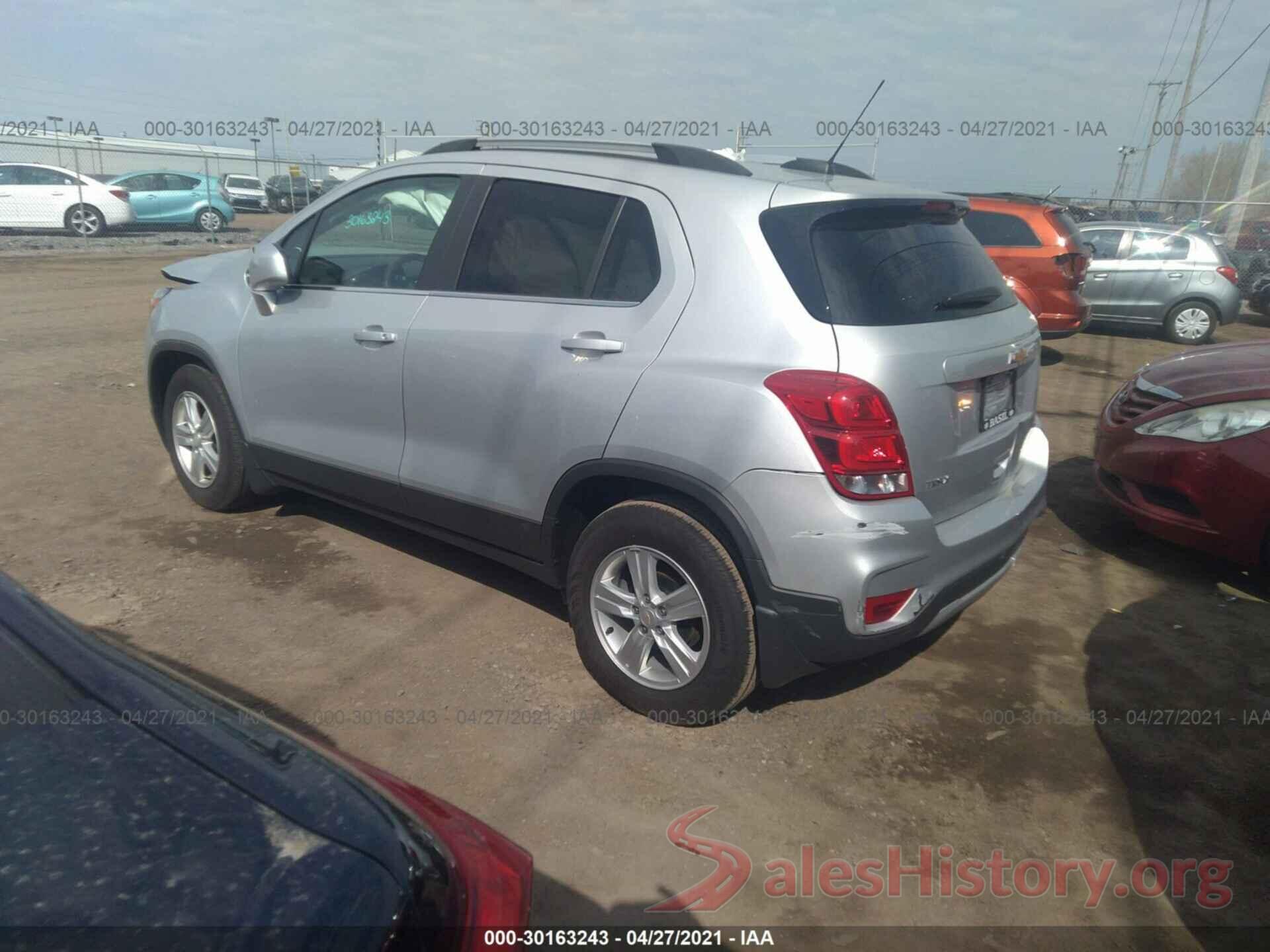 3GNCJLSBXLL193296 2020 CHEVROLET TRAX