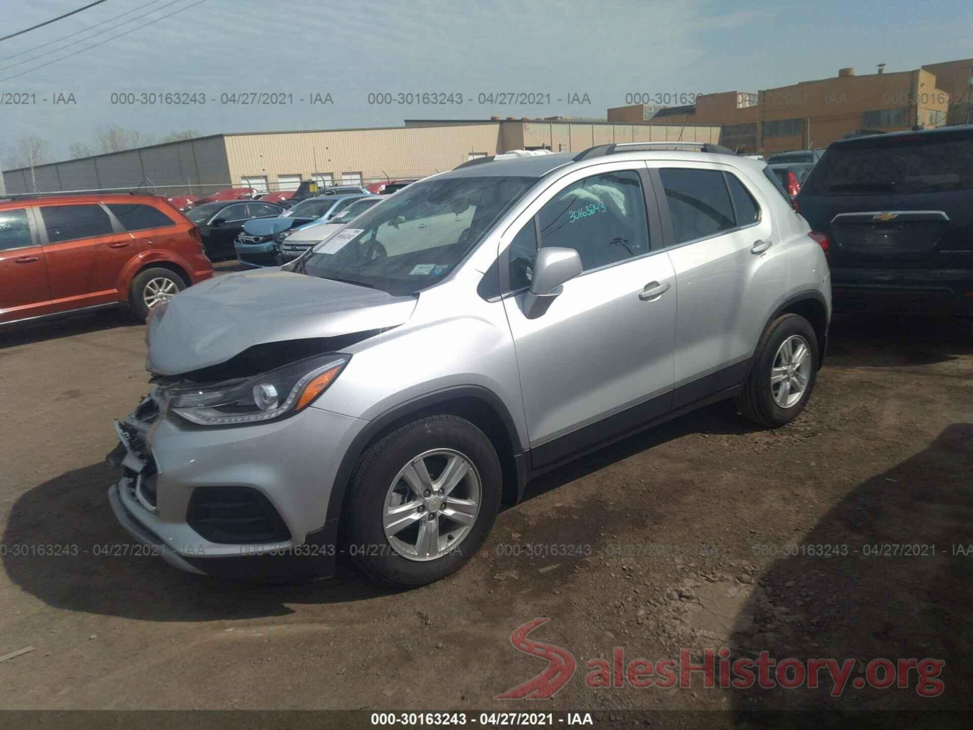 3GNCJLSBXLL193296 2020 CHEVROLET TRAX