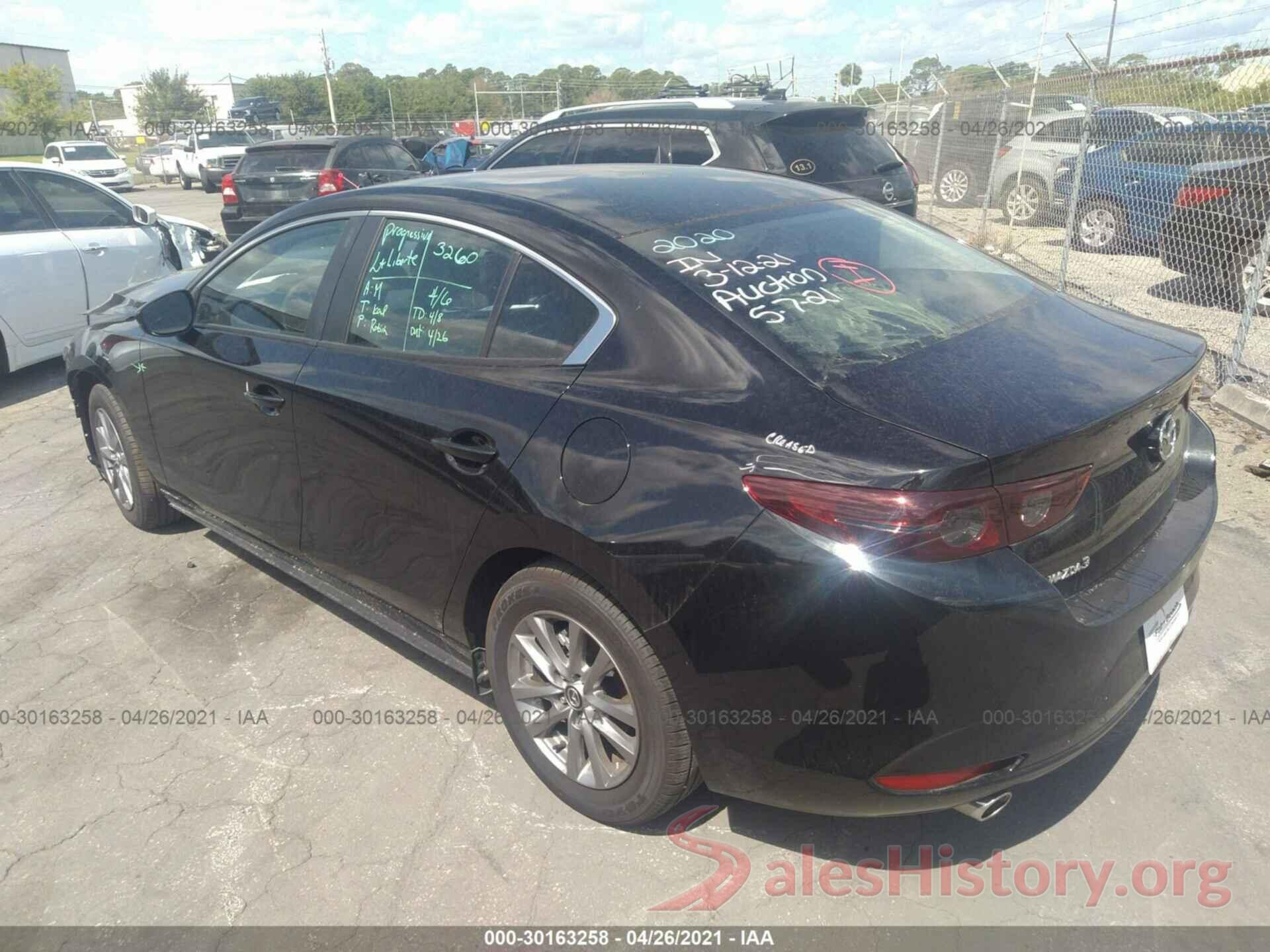 3MZBPABL5LM134700 2020 MAZDA MAZDA3 SEDAN