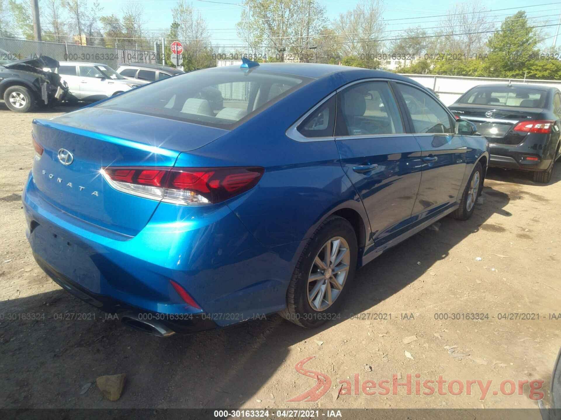 5NPE24AF8KH736345 2019 HYUNDAI SONATA