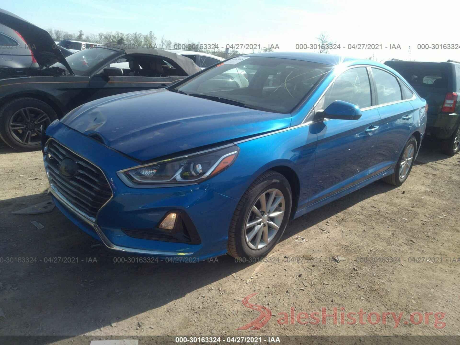 5NPE24AF8KH736345 2019 HYUNDAI SONATA