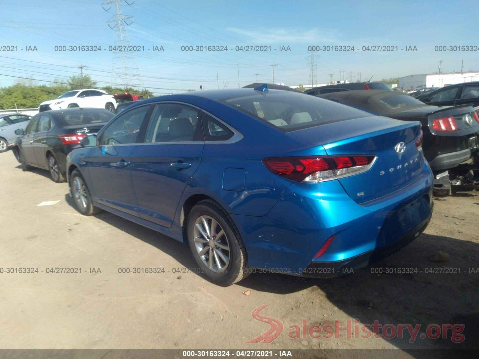 5NPE24AF8KH736345 2019 HYUNDAI SONATA