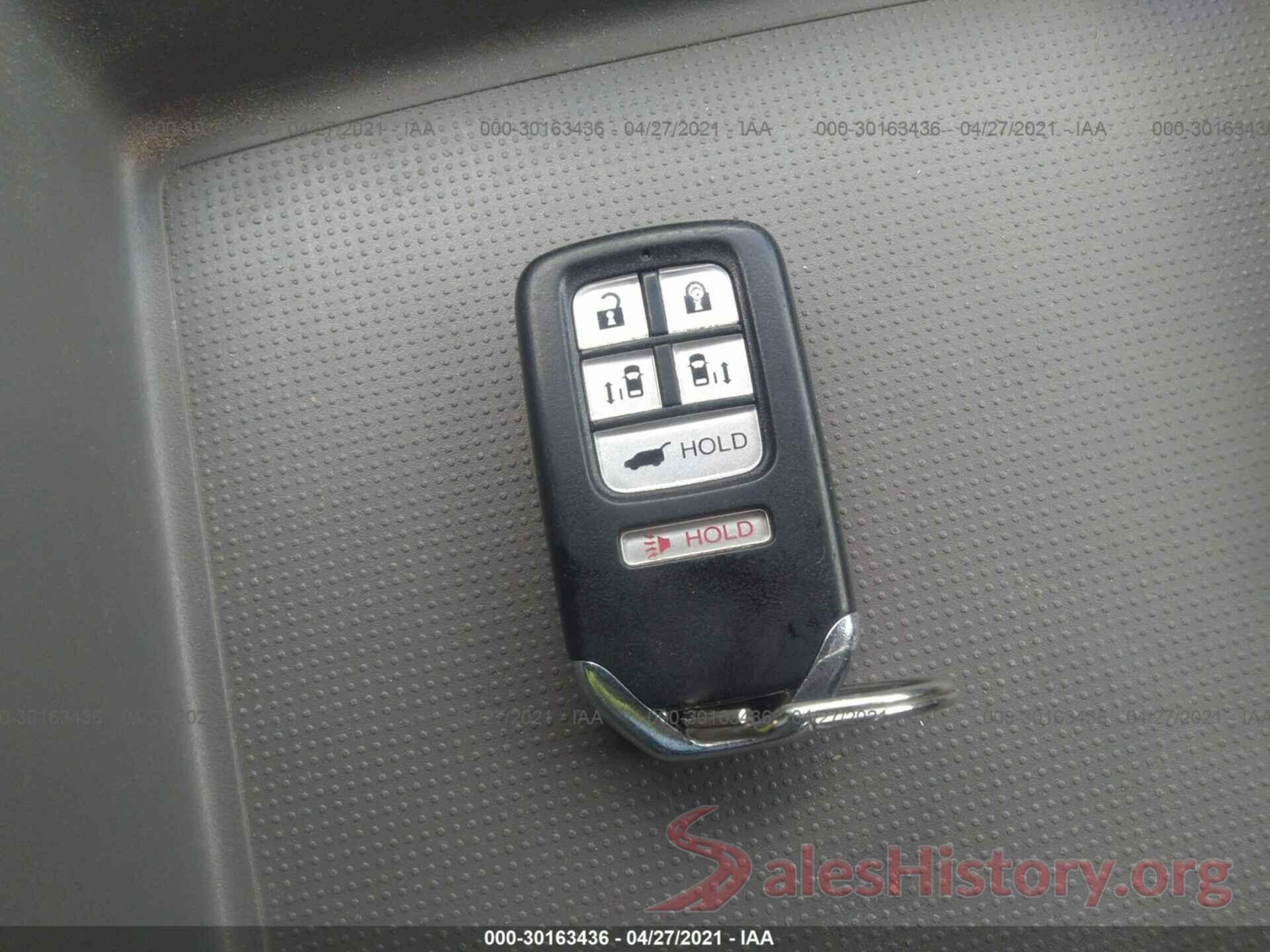 5FNRL5H6XHB003425 2017 HONDA ODYSSEY