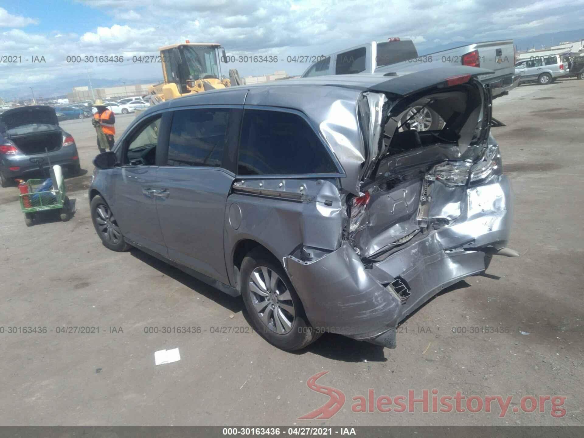 5FNRL5H6XHB003425 2017 HONDA ODYSSEY