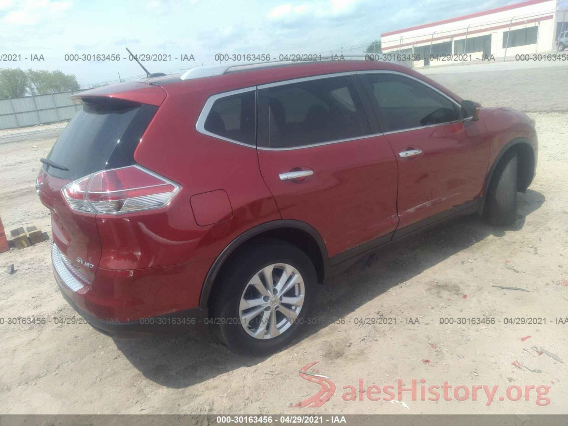 5N1AT2MV0GC898438 2016 NISSAN ROGUE