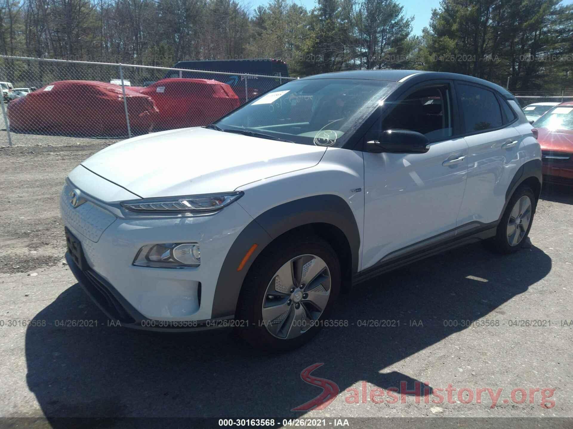 KM8K23AG8LU076560 2020 HYUNDAI KONA EV