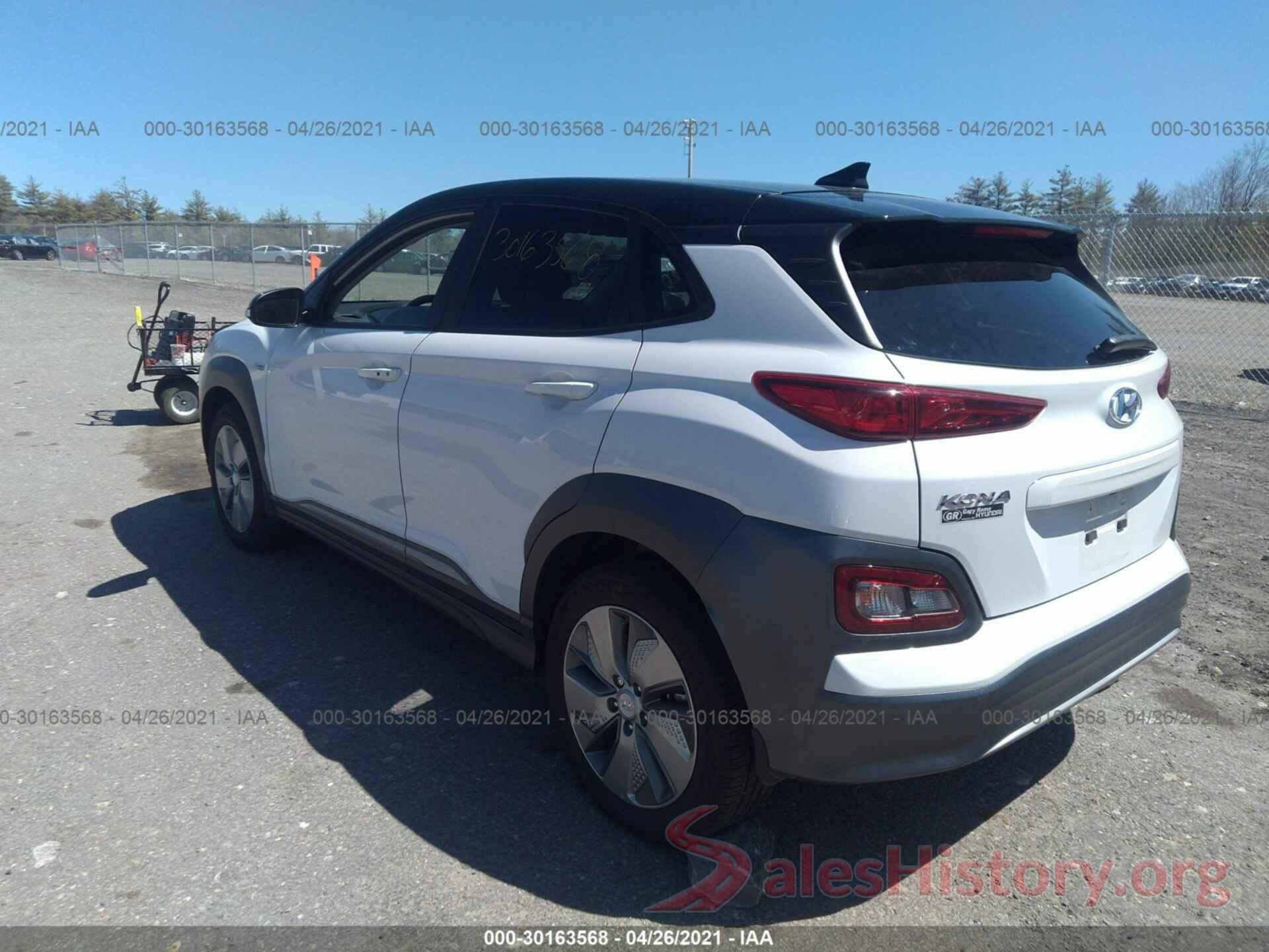 KM8K23AG8LU076560 2020 HYUNDAI KONA EV