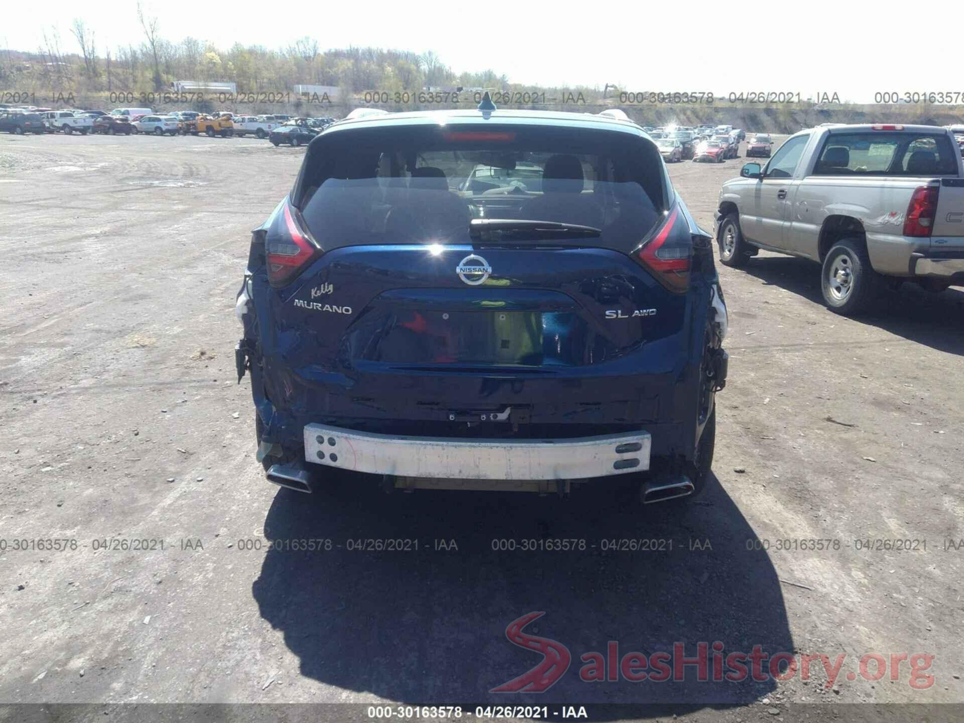 5N1AZ2MS0KN163170 2019 NISSAN MURANO